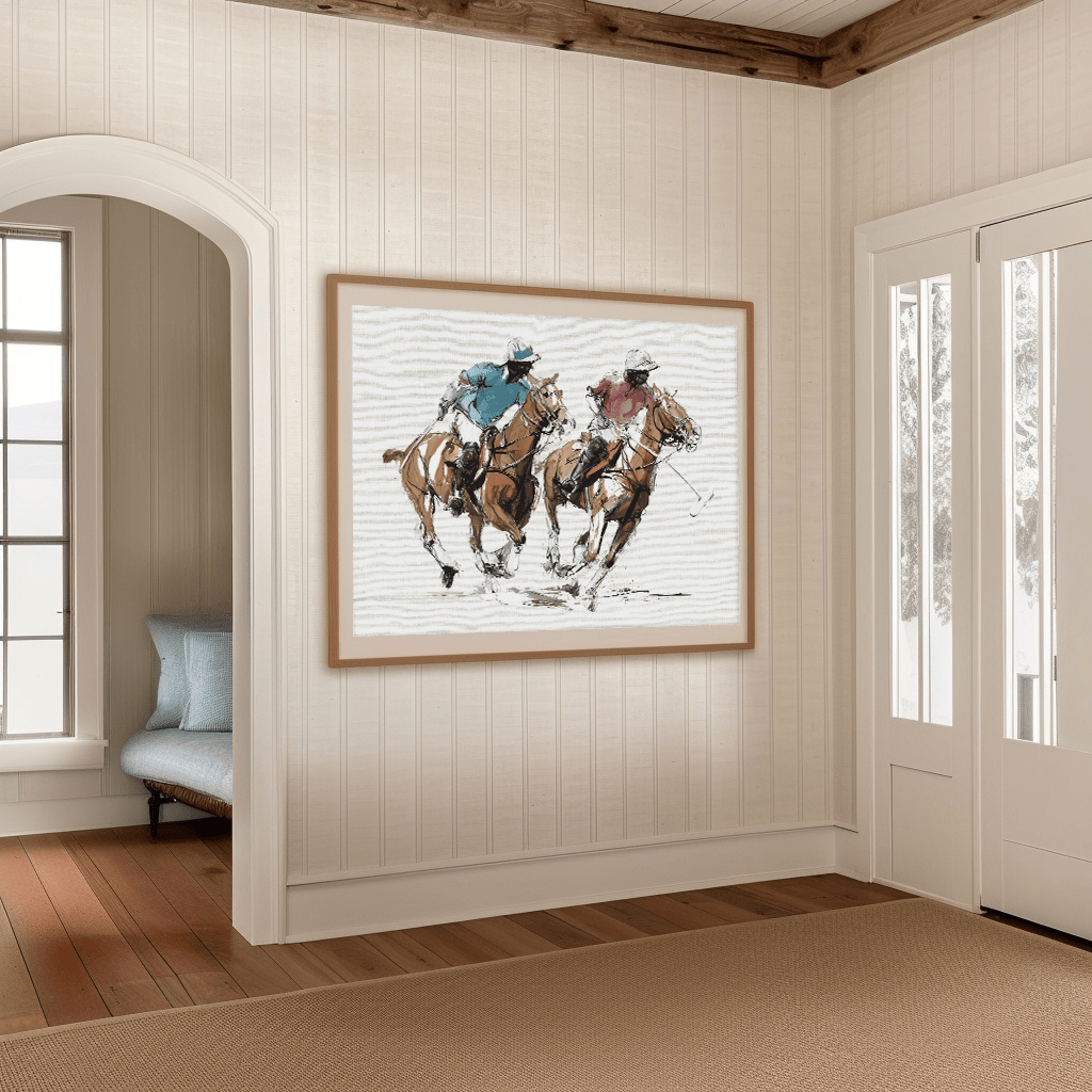 In Stride (White) - Art Print - Lemon Park