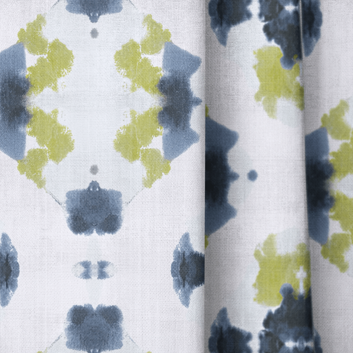 Indigo Clover - Drapery - Lemon Park