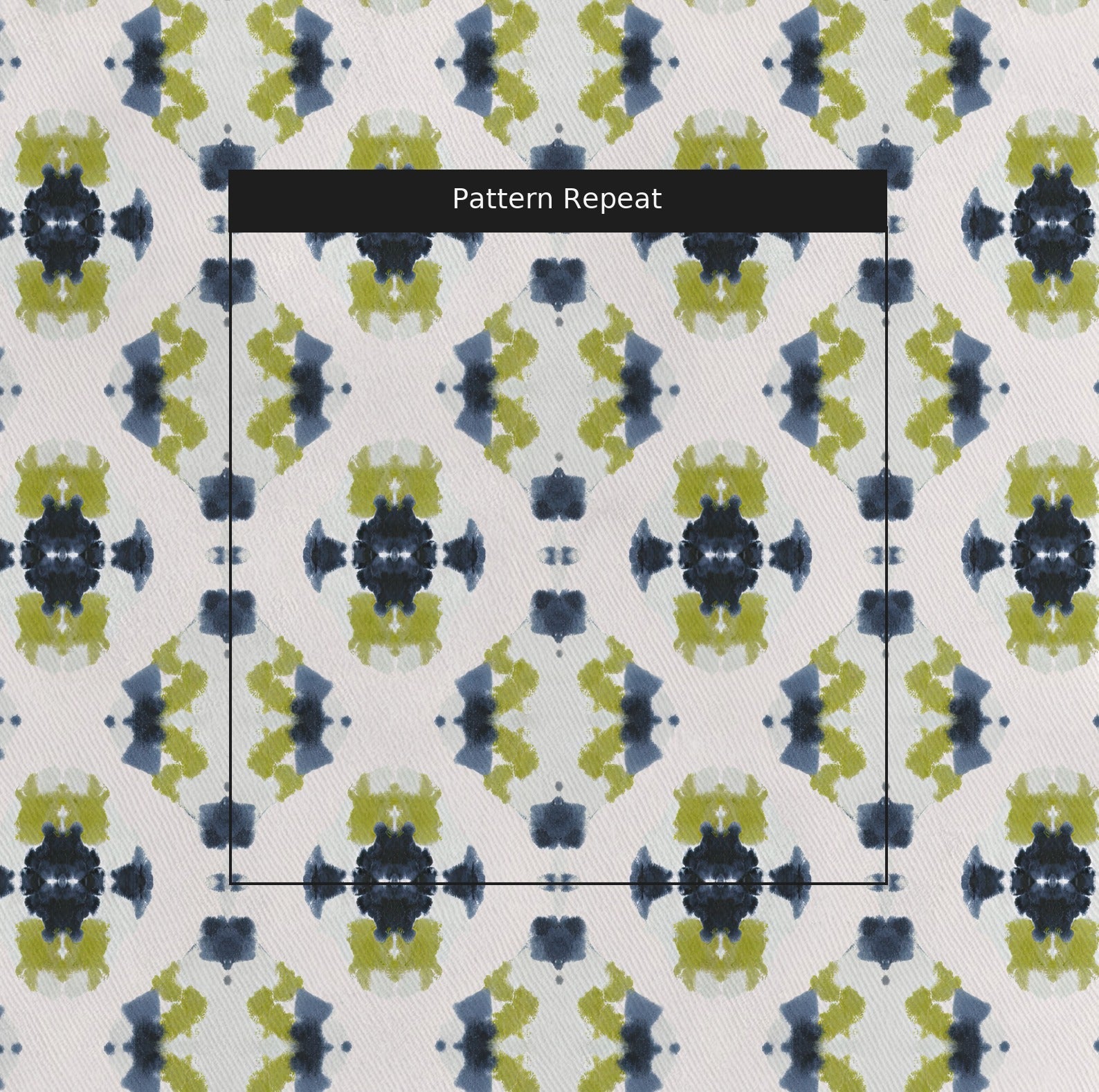 Indigo Clover - Fabric - Lemon Park