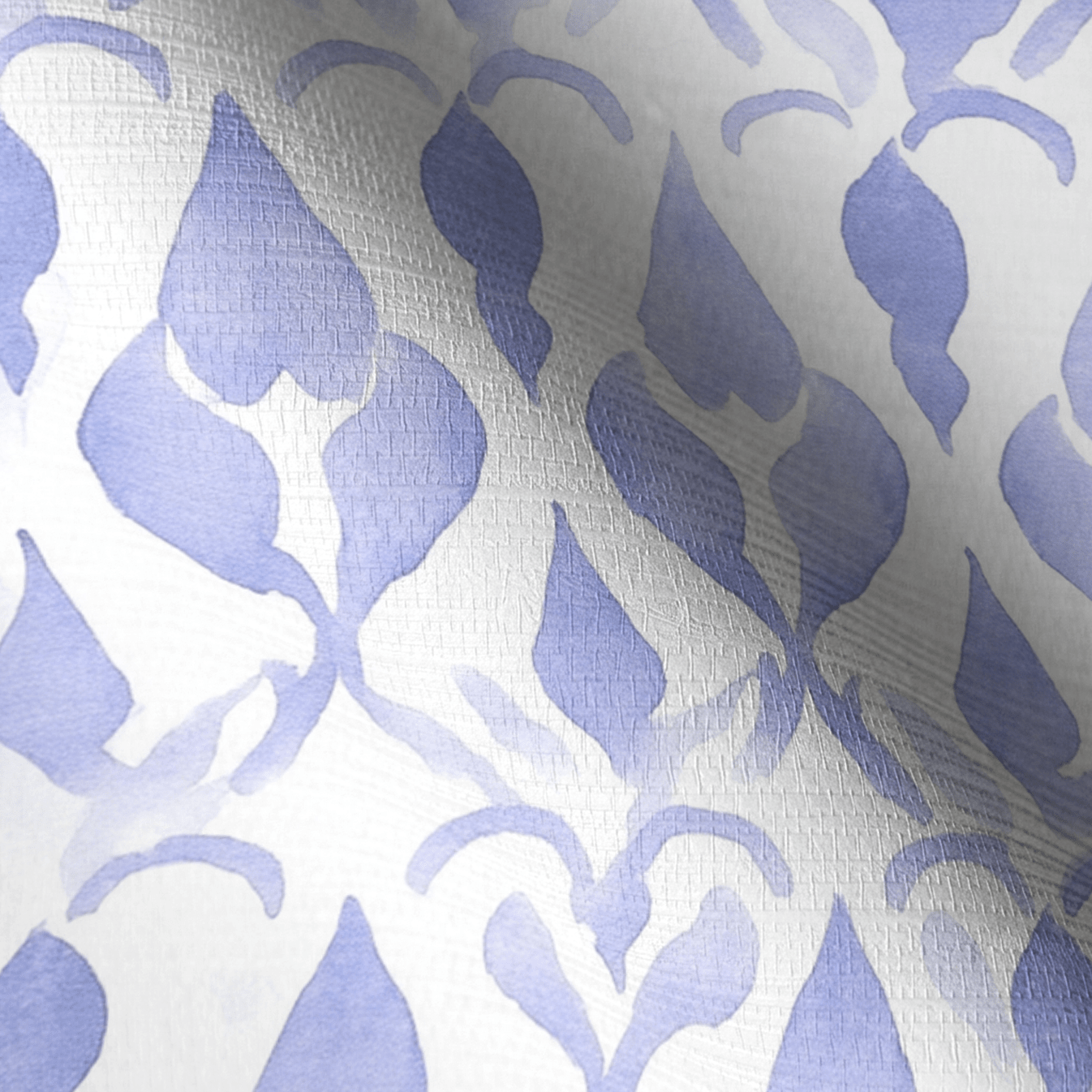 Indigo Faux Grasscloth Wallpaper - Lemon Park