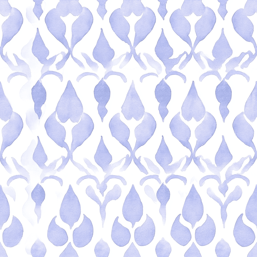 Indigo Wallpaper - Lemon Park