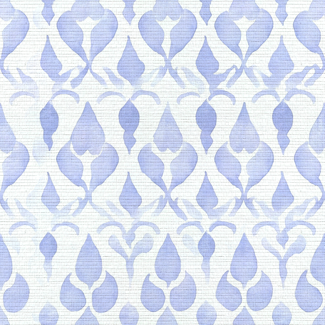 Indigo Faux Grasscloth Wallpaper