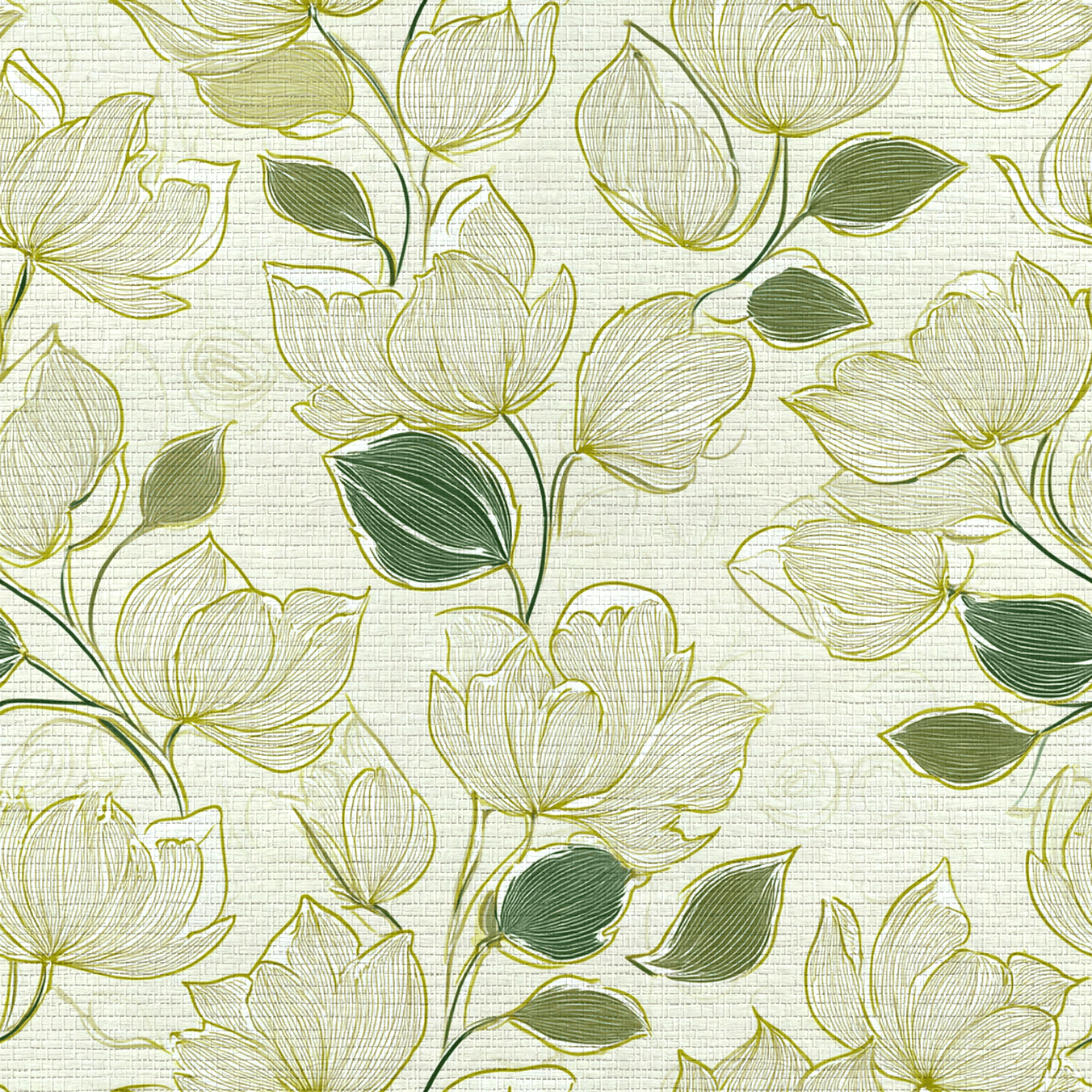 Ireland Faux Grasscloth Wallpaper - Lemon Park