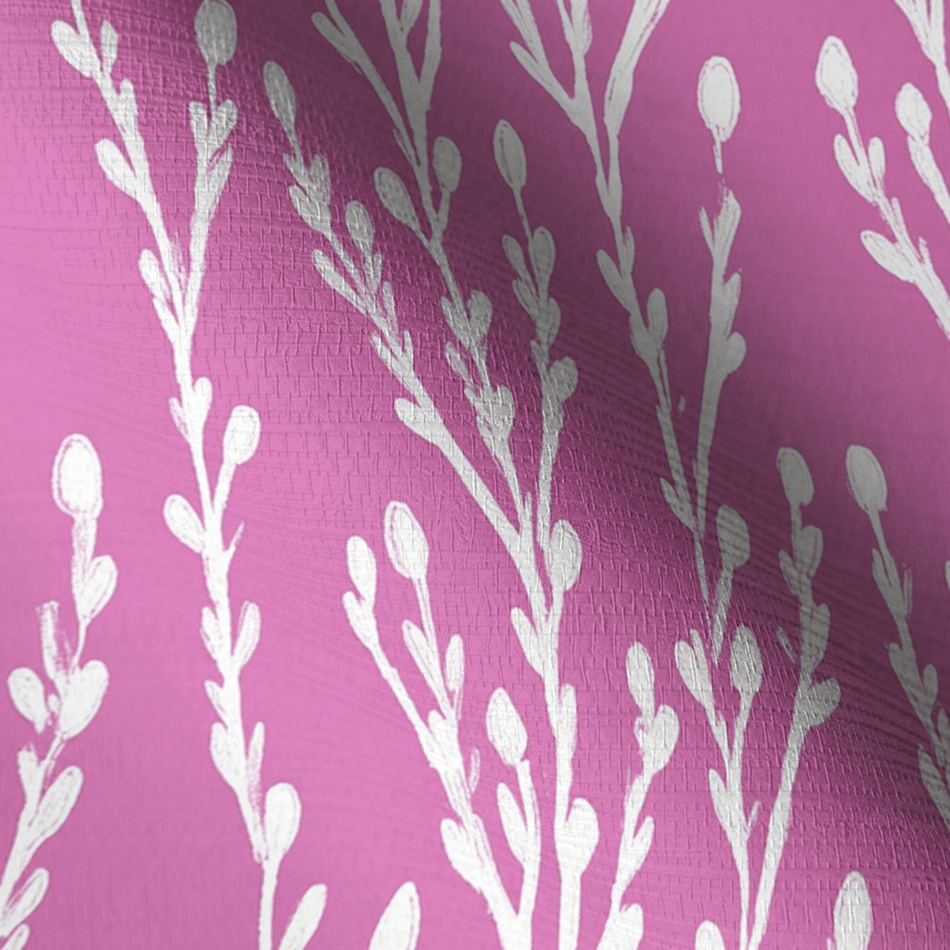 Iris Faux Grasscloth Wallpaper - Lemon Park