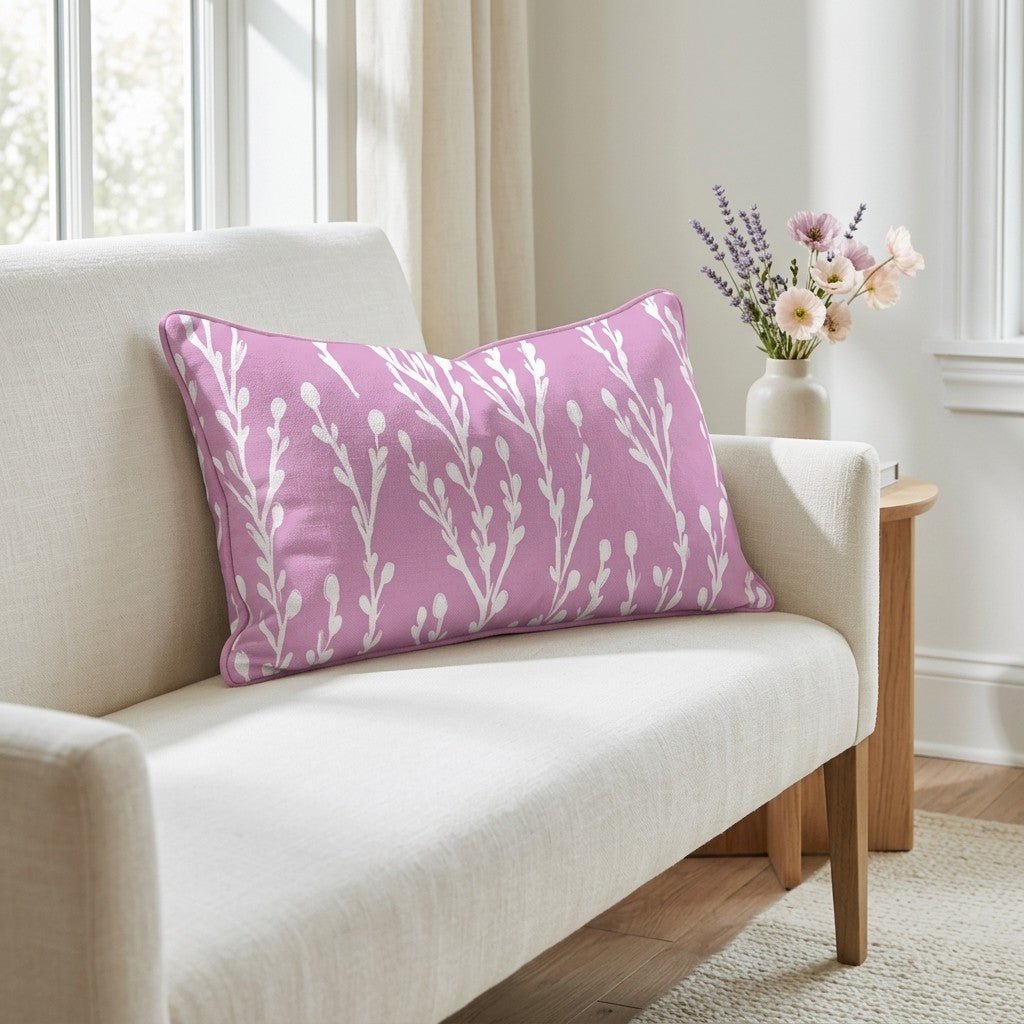 Iris Throw Pillow - Lemon Park