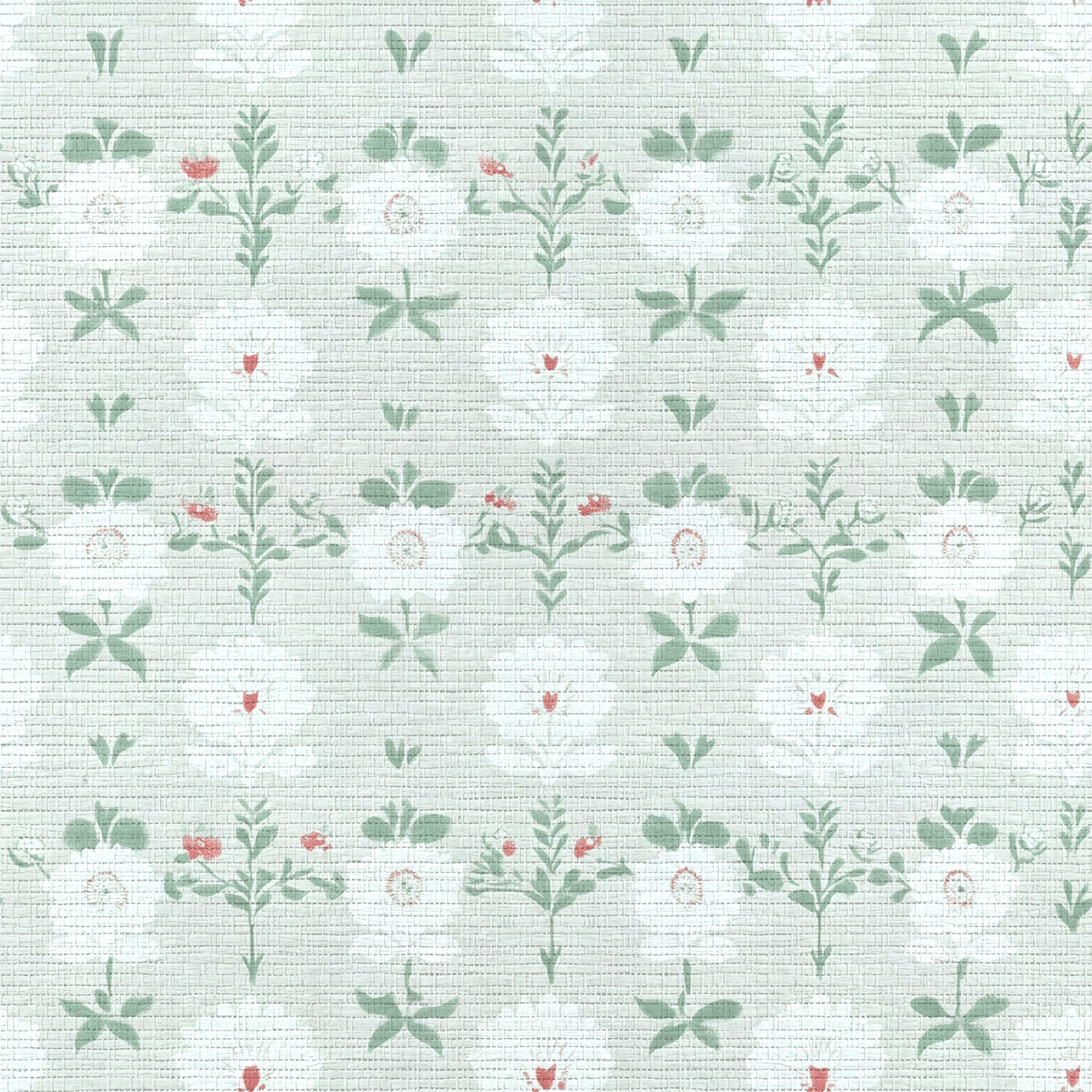 Isabel Faux Grasscloth Wallpaper - Lemon Park