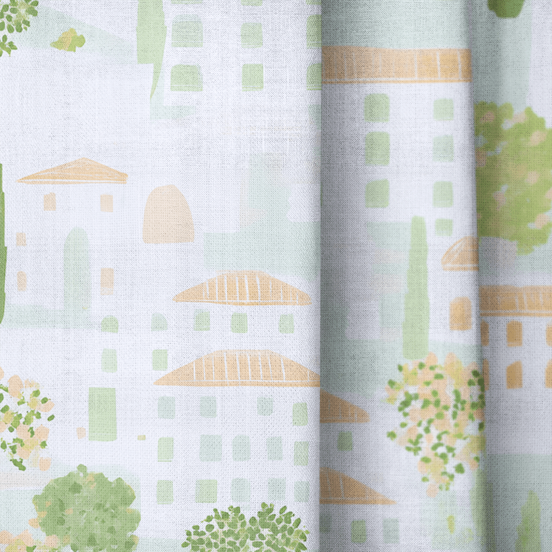 Italian Village - Drapery - Lemon Park
