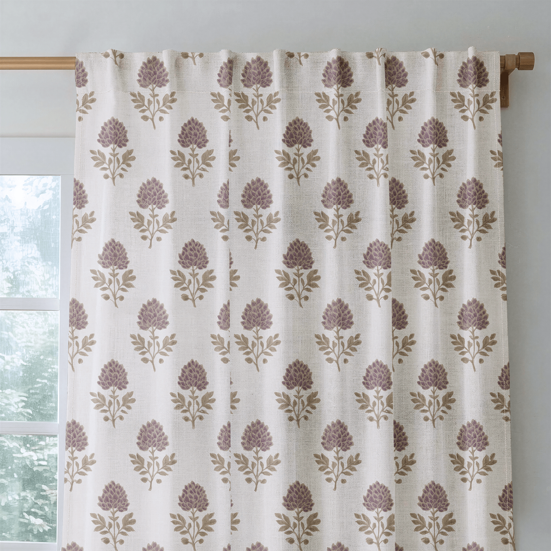 Ivy Blooms - Drapery - Lemon Park