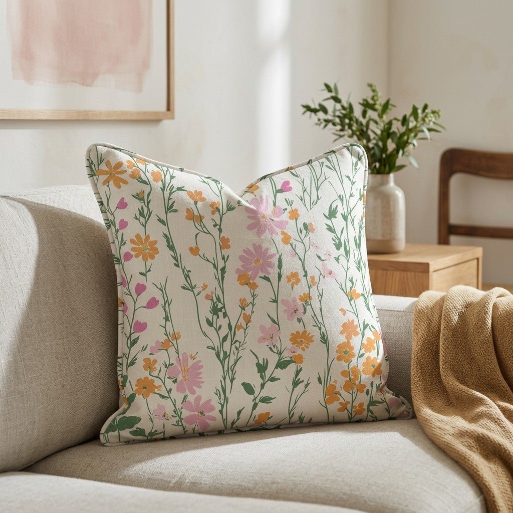 Ivy Throw Pillow - Lemon Park