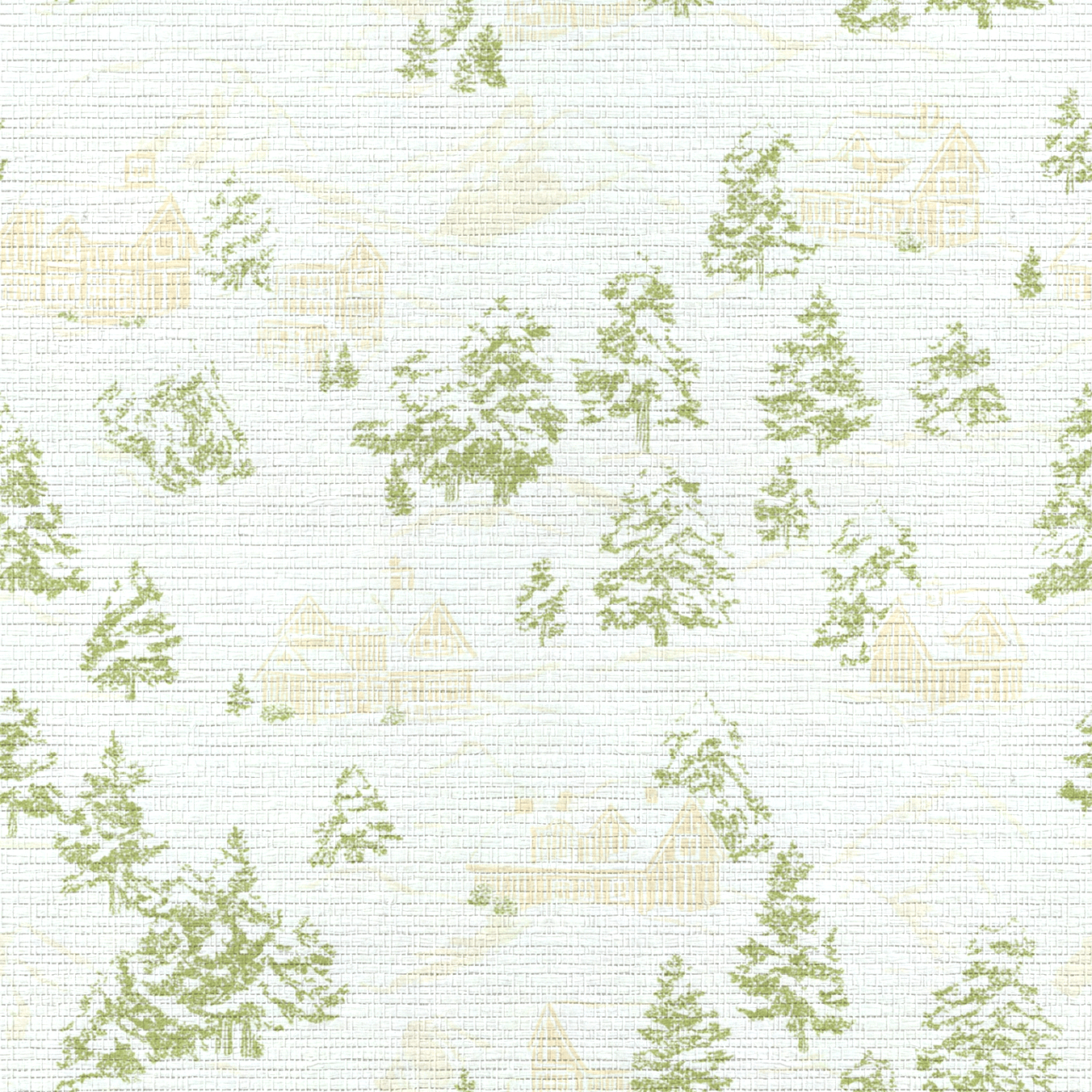 Jackson Faux Grasscloth Wallpaper - Lemon Park