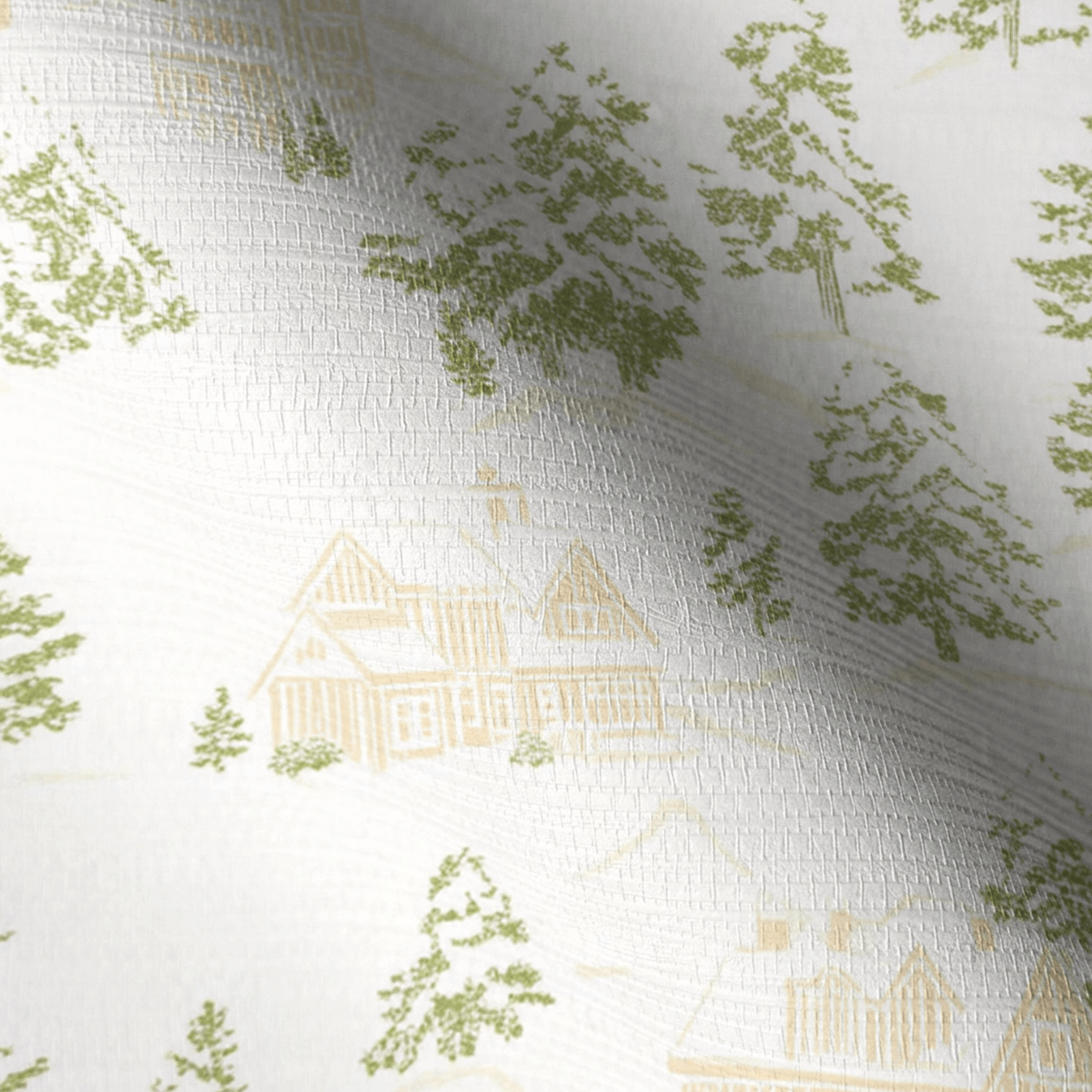 Jackson Faux Grasscloth Wallpaper - Lemon Park