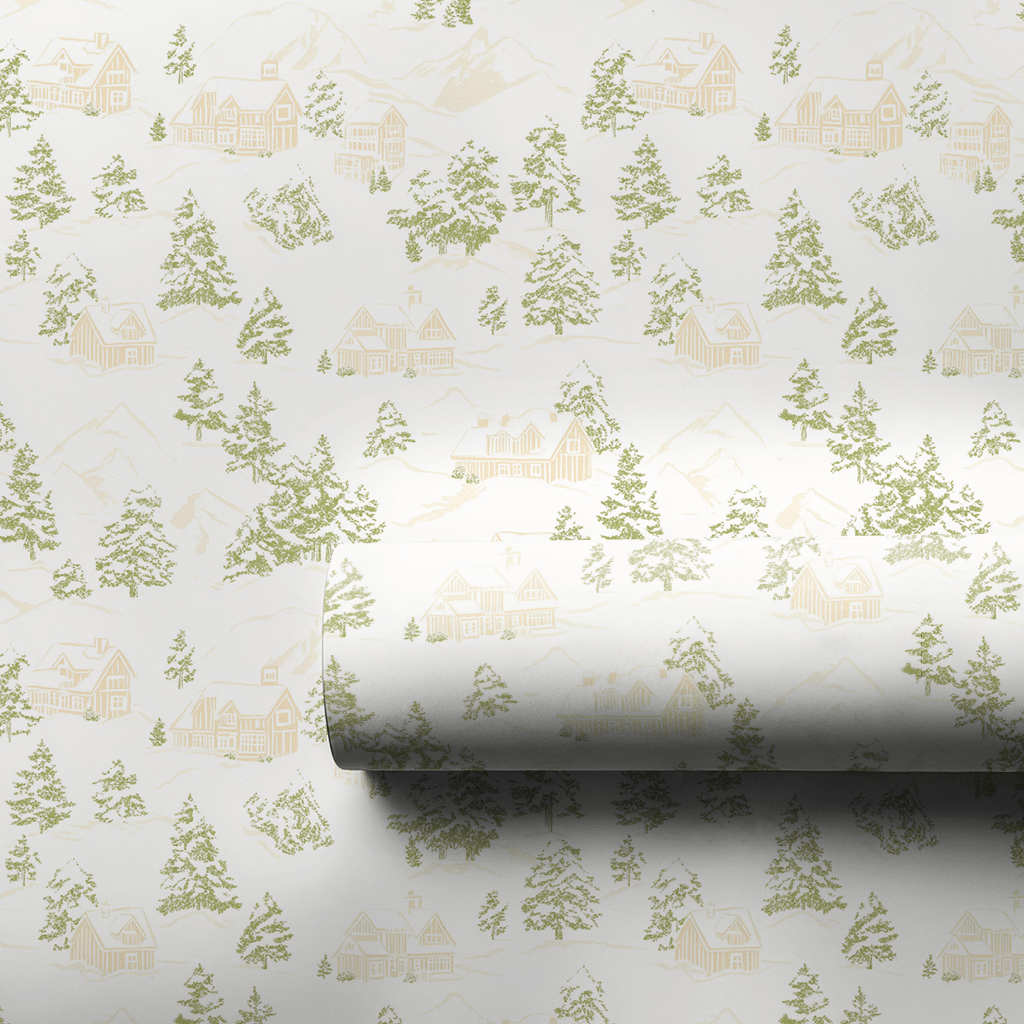 Jackson - Wrapping Paper - Lemon Park