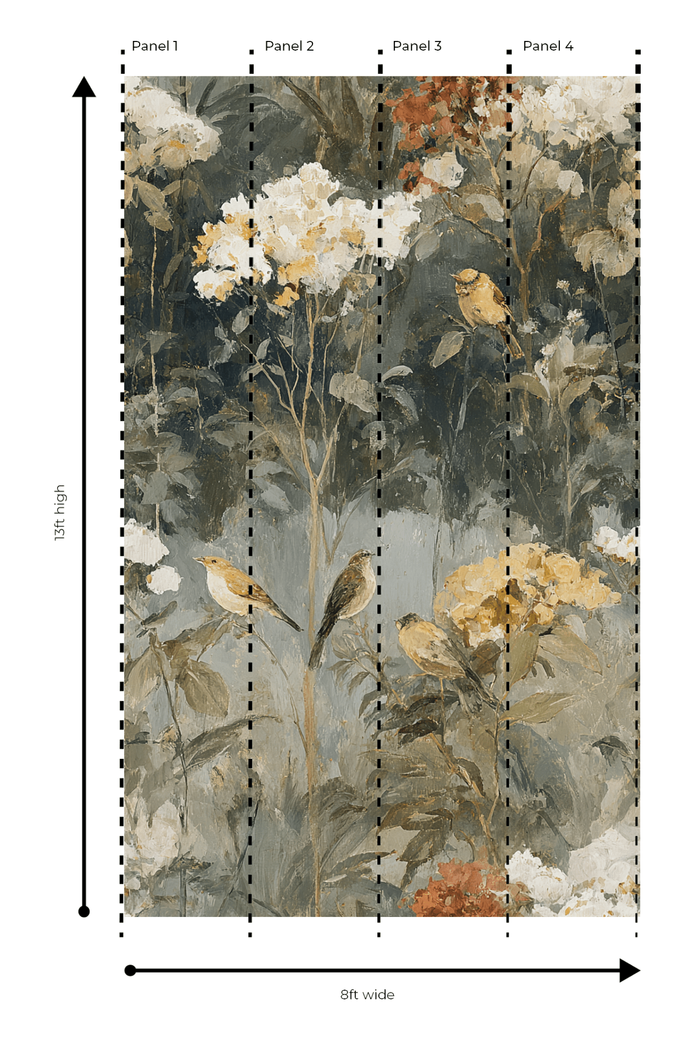 Jardin - Wall Mural - Lemon Park