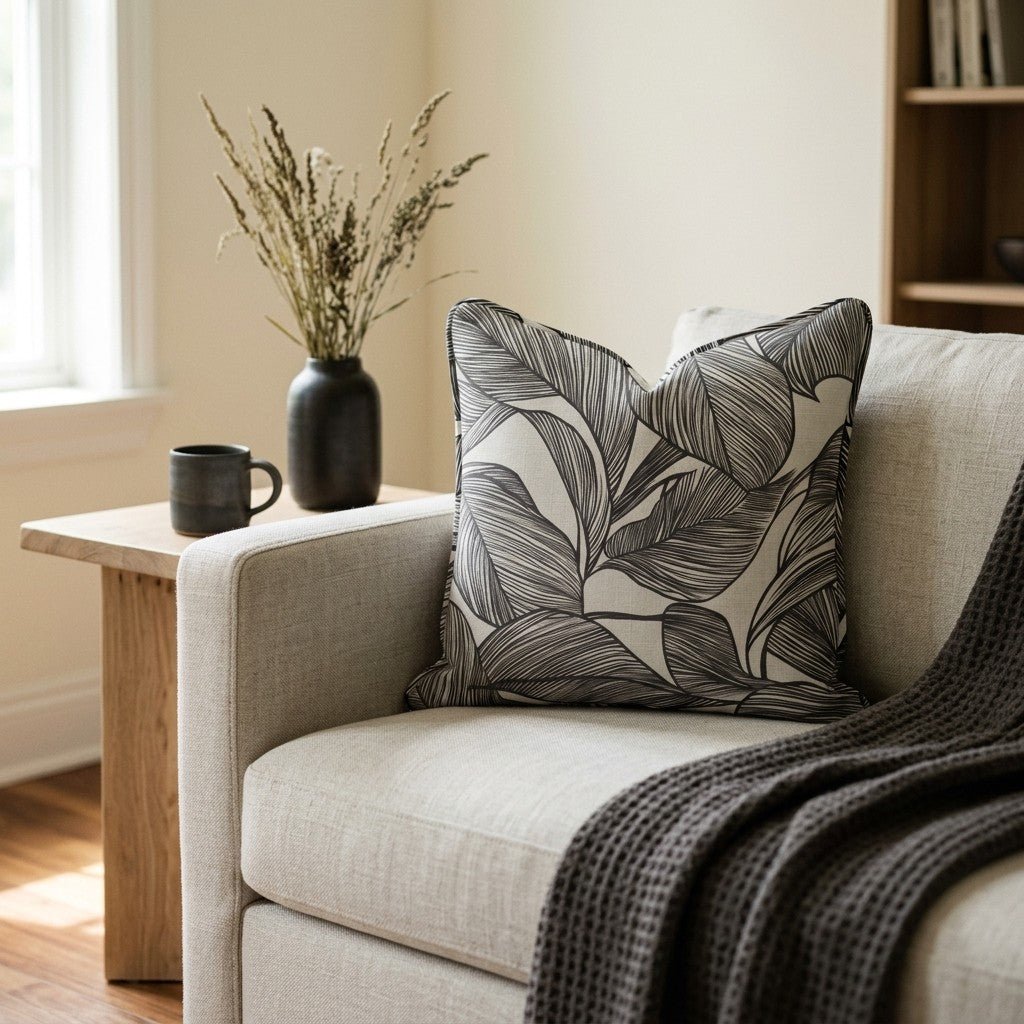 Jazzy Throw Pillow - Lemon Park
