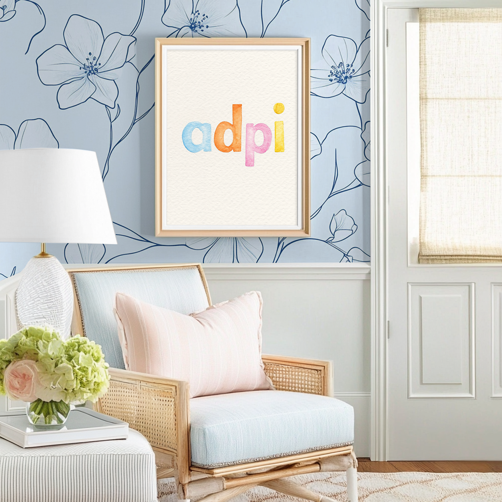 ADPI Lowercase - Art Print