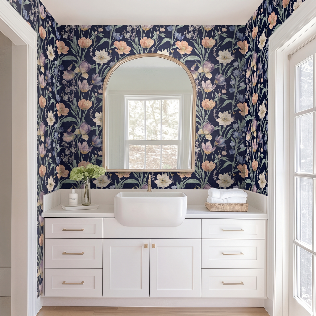Marlaina Faux Grasscloth Wallpaper