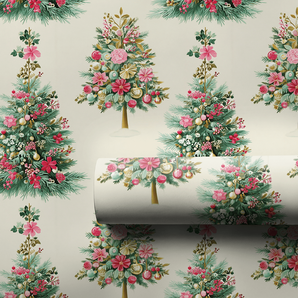 Jefferson Time - Wrapping Paper - Lemon Park