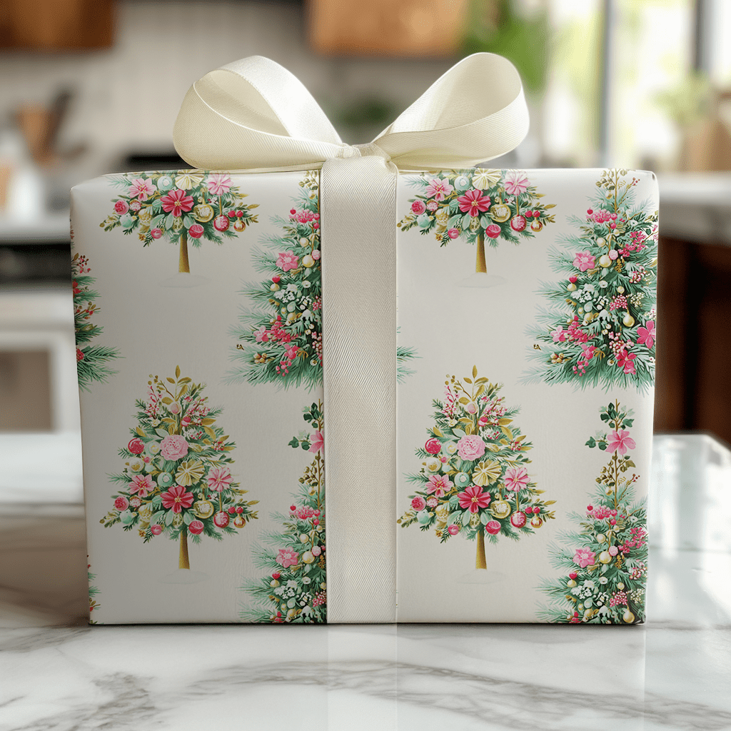 Jefferson Time - Wrapping Paper - Lemon Park