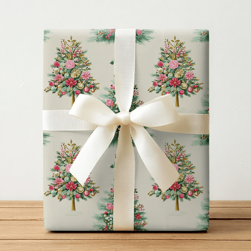 Jefferson Time - Wrapping Paper - Lemon Park