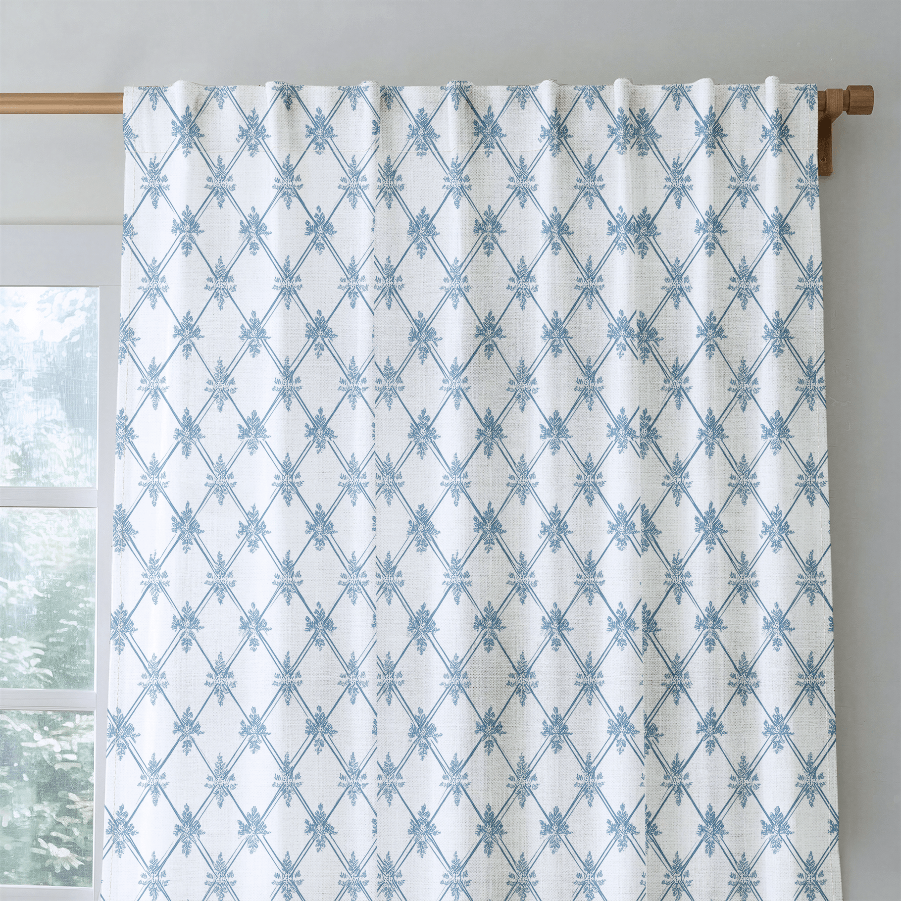 Jesse Diamond Toile - Drapery - Lemon Park