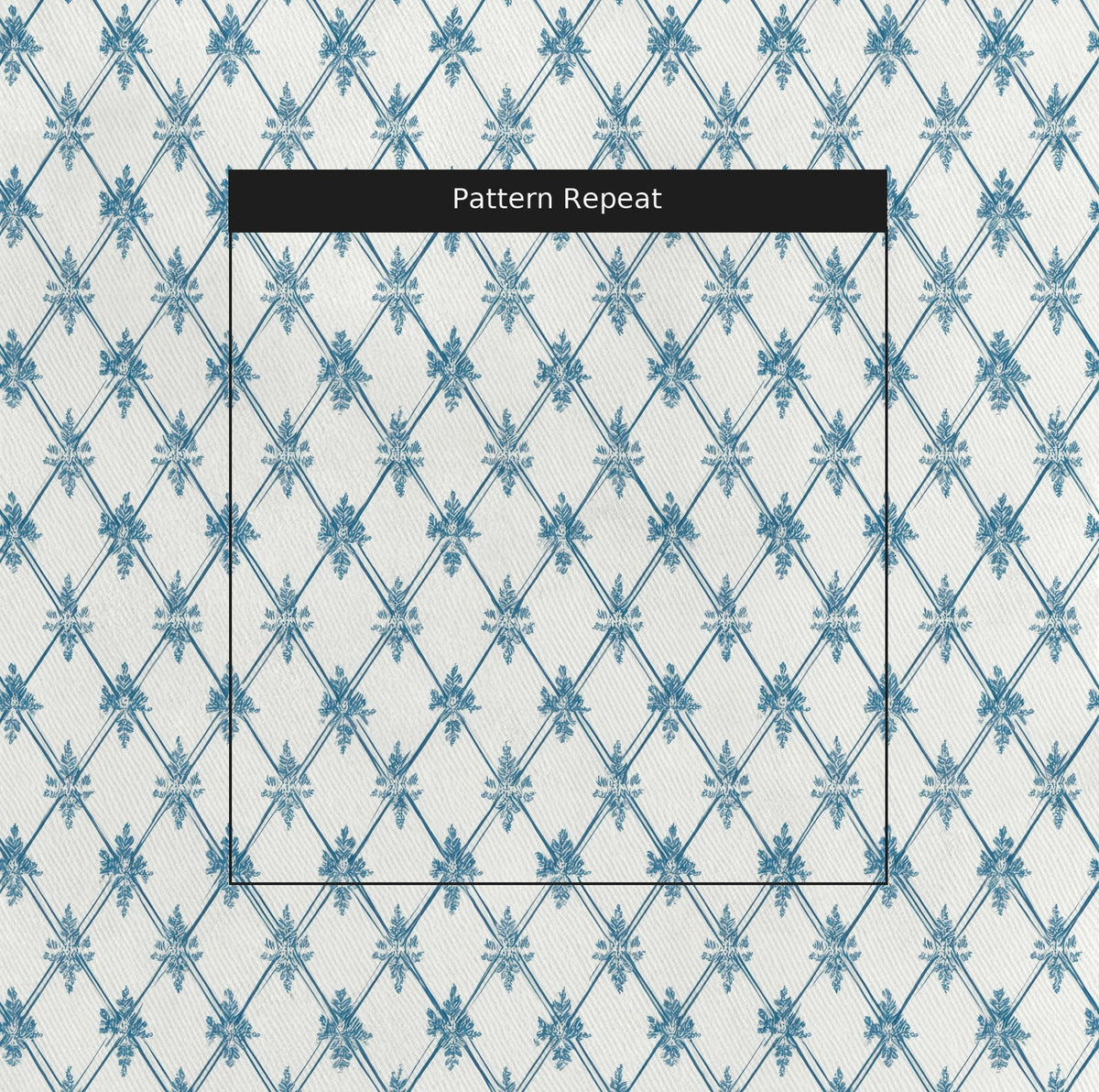 Jesse Diamond Toile - Fabric - Lemon Park
