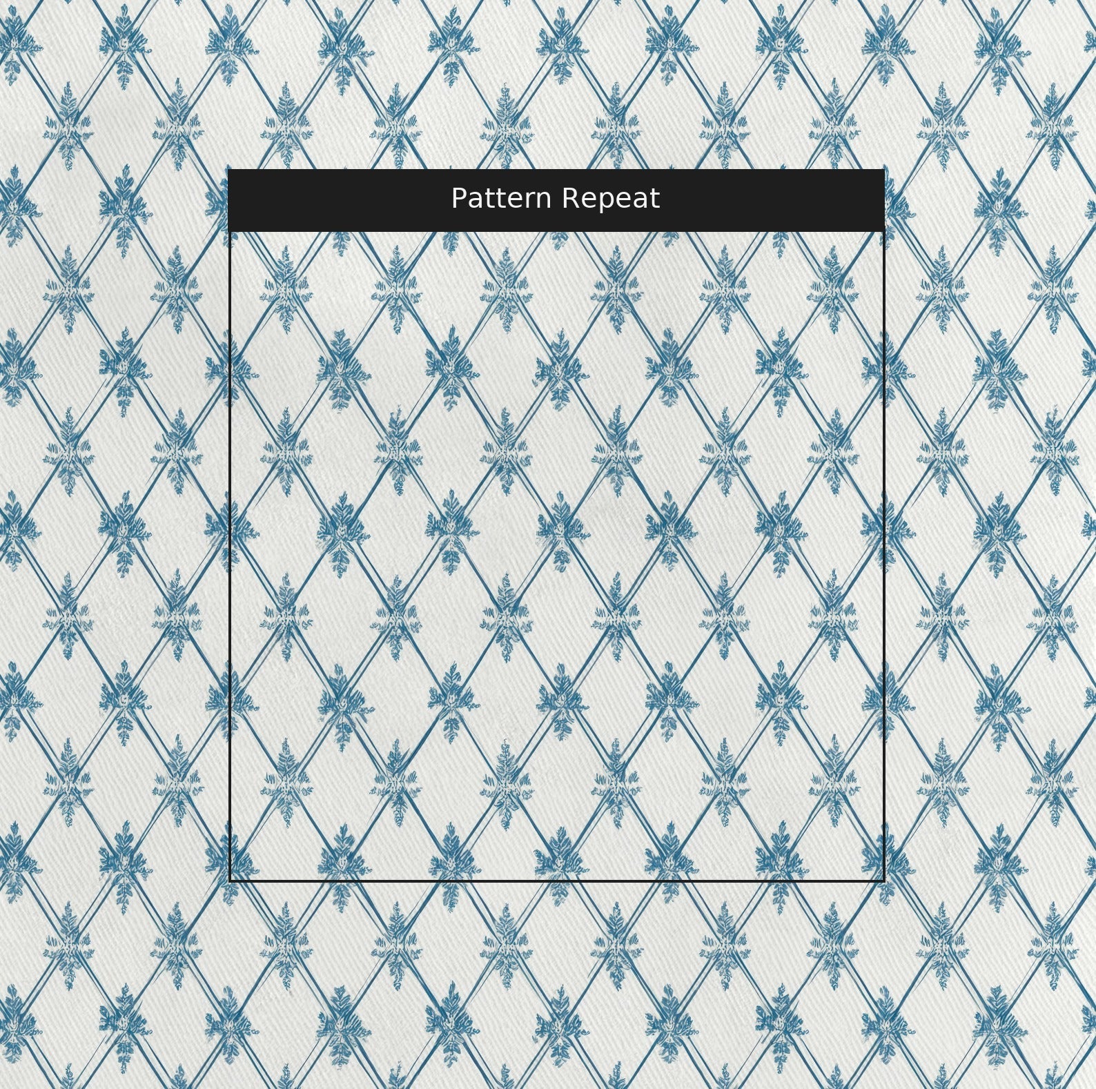 Jesse Diamond Toile - Fabric - Lemon Park