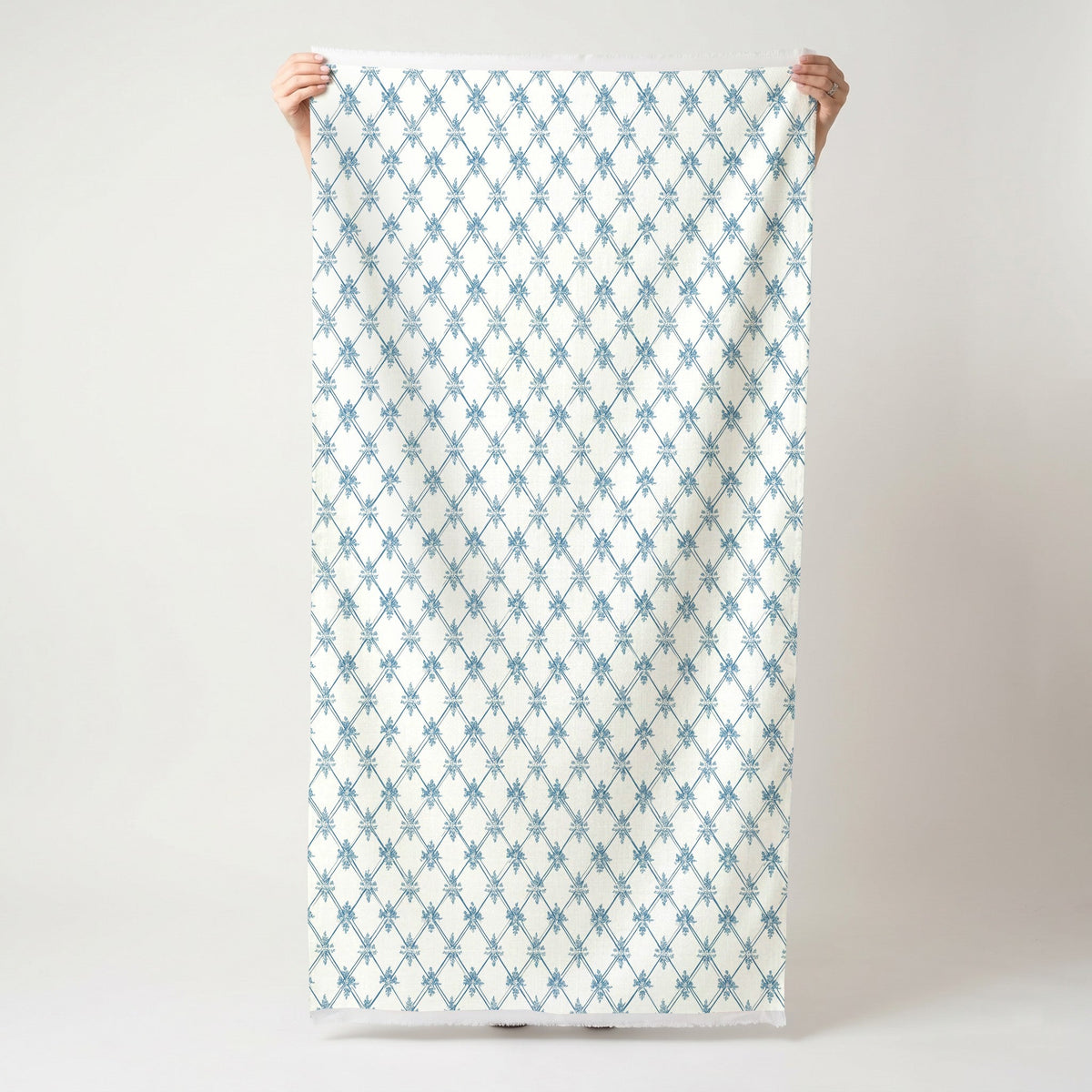 Jesse Diamond Toile - Fabric - Lemon Park