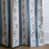 Jesse Floral Stripes - Drapery - Lemon Park