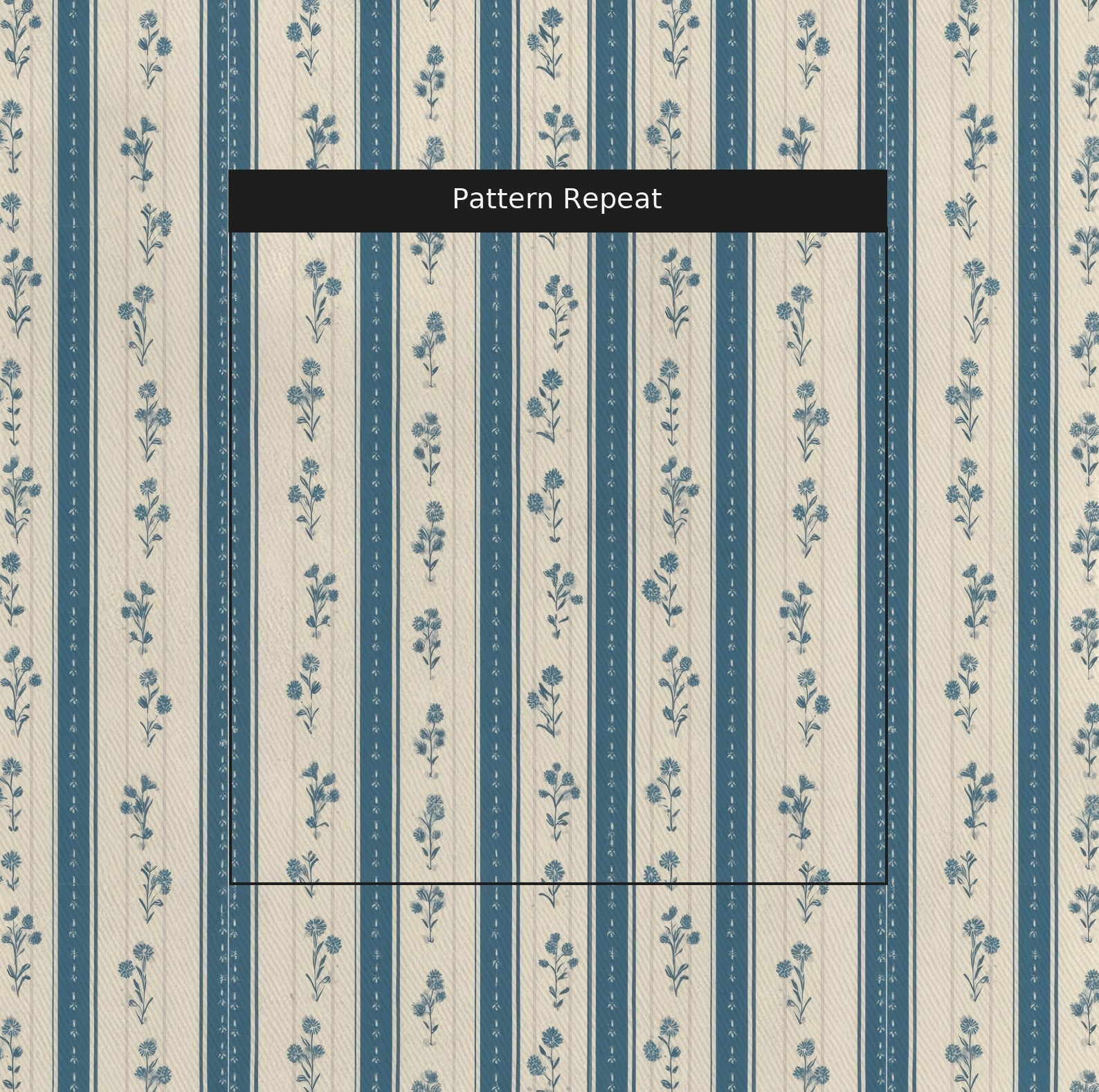 Jesse Floral Stripes - Fabric - Lemon Park