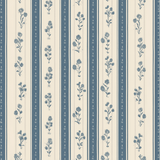 Jesse Floral Stripes Wallpaper - Lemon Park