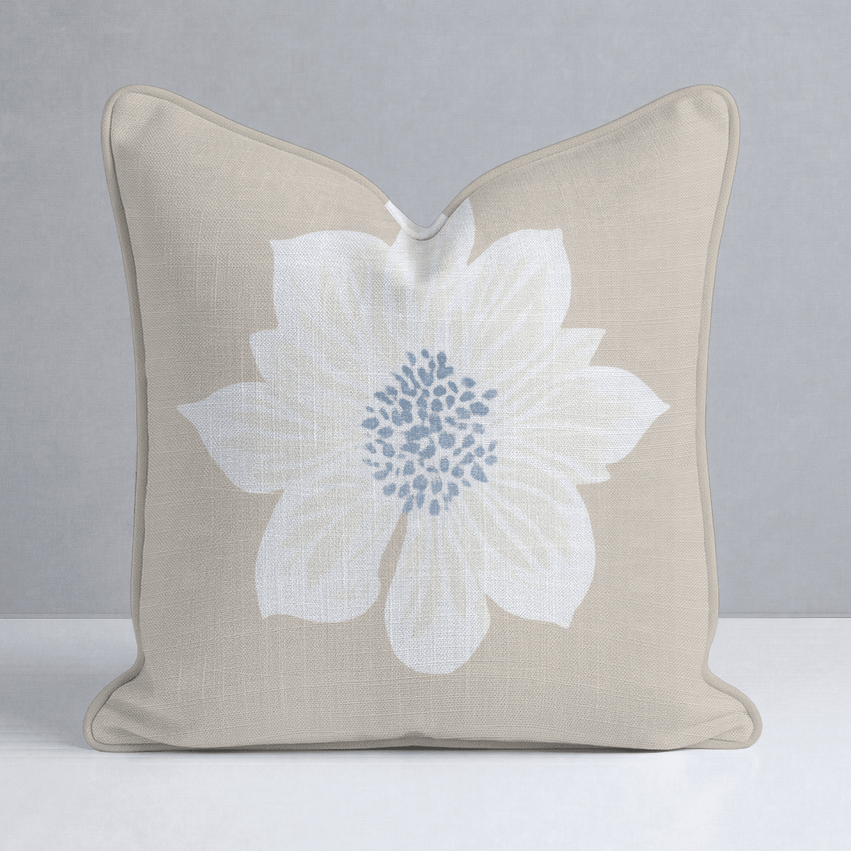 Jesse Flower Throw Pillow - Lemon Park