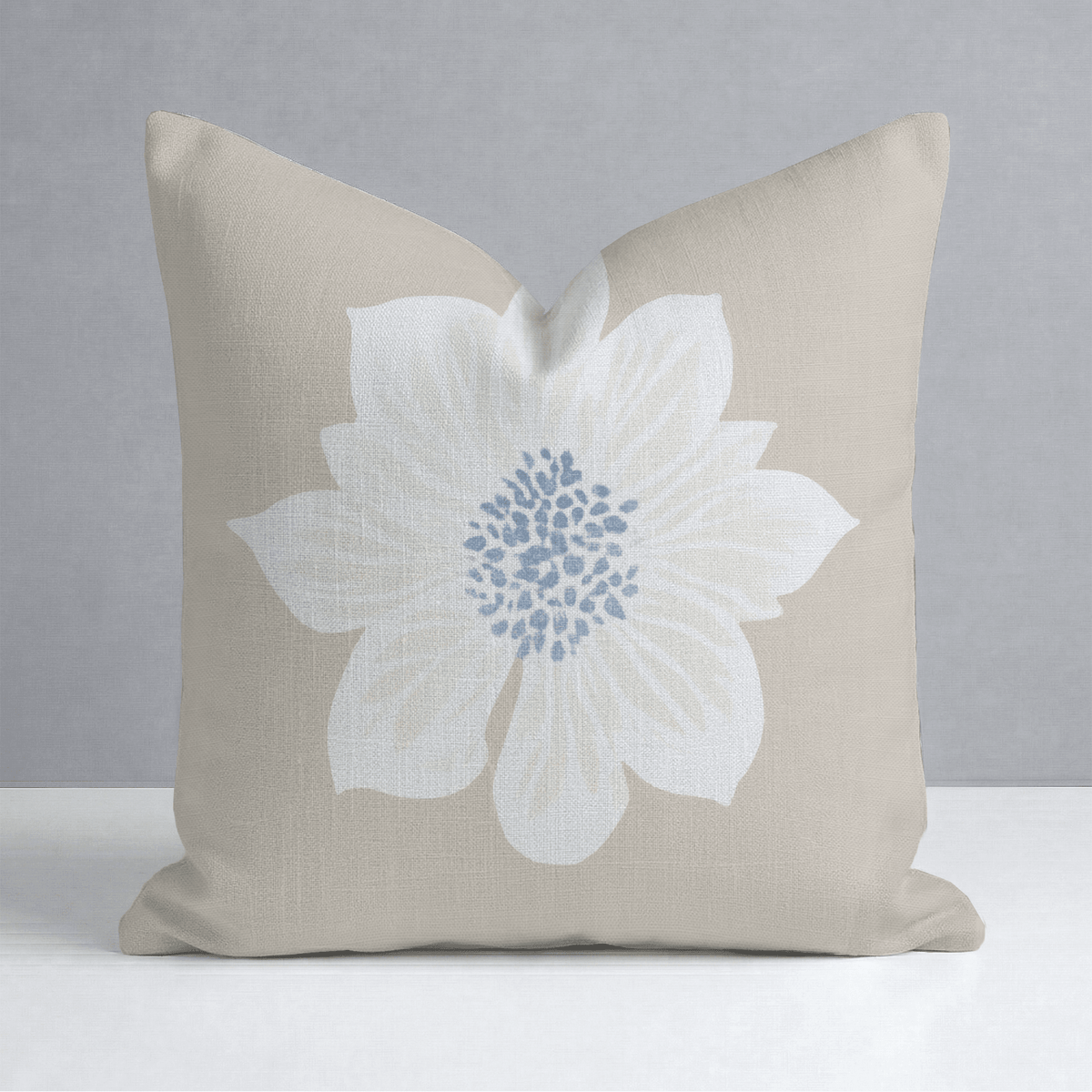 Jesse Flower Throw Pillow - Lemon Park