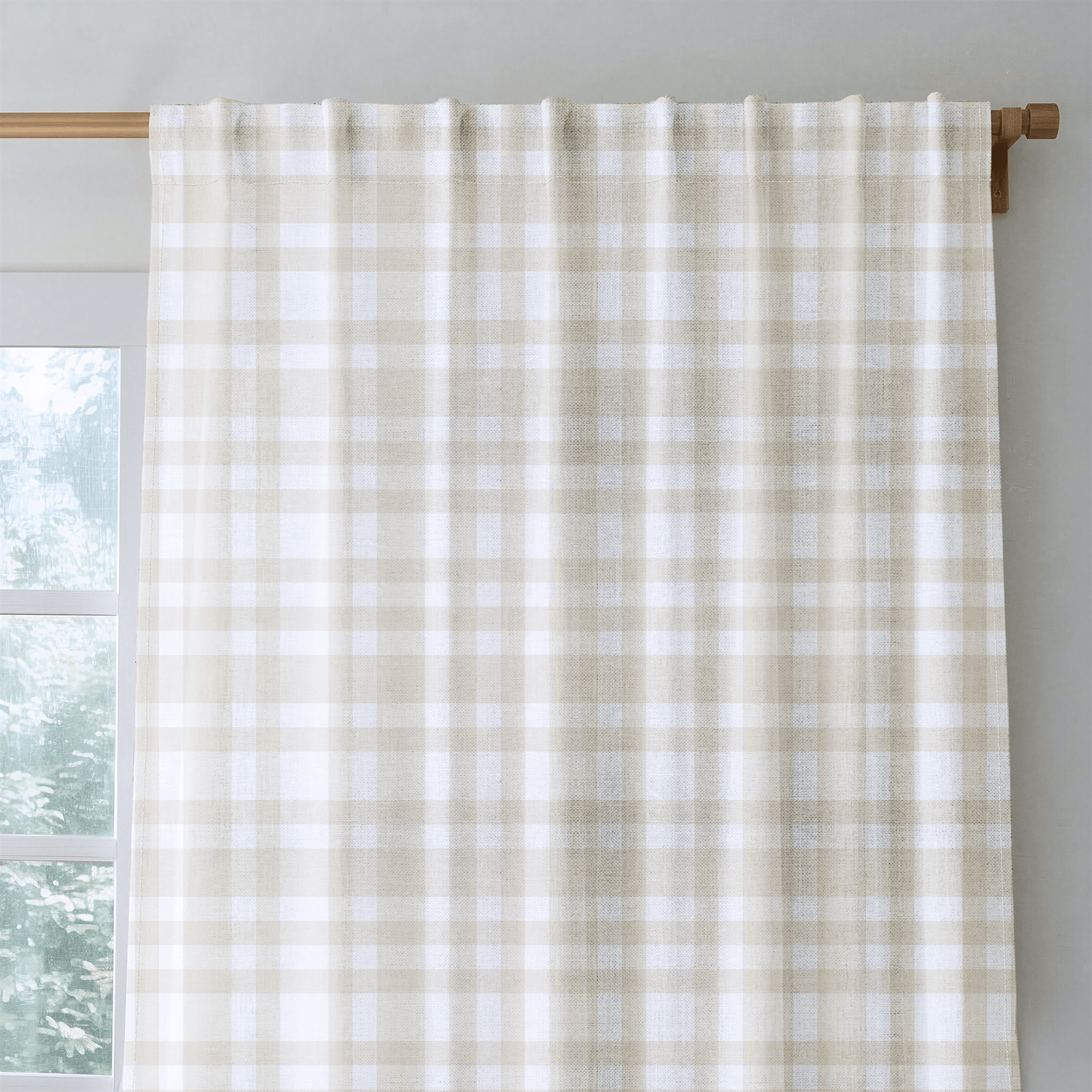 Jesse Gingham - Drapery - Lemon Park