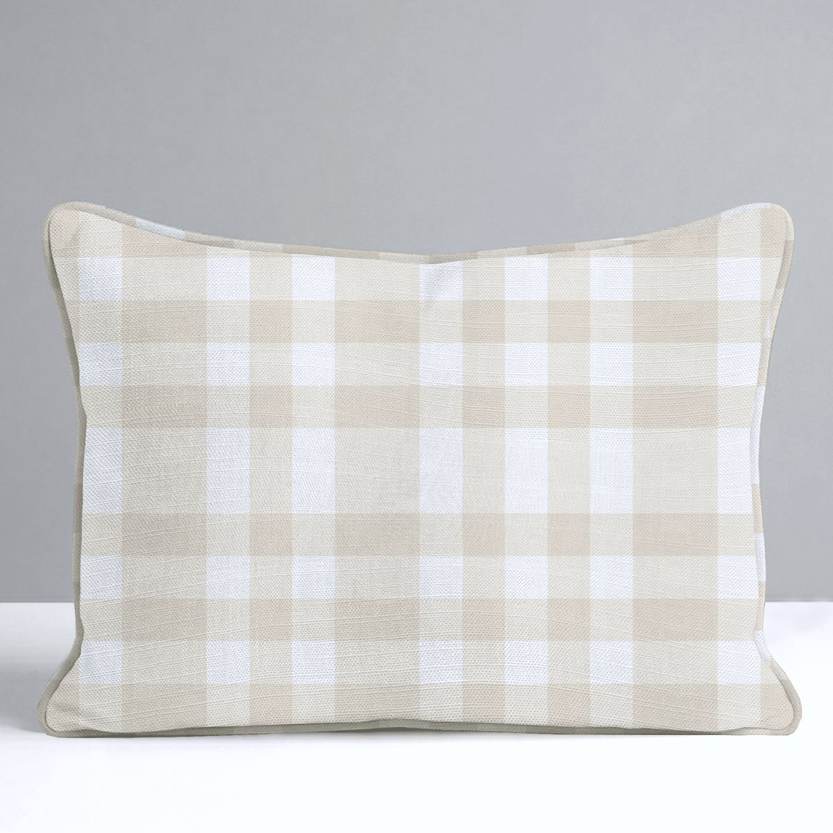 Jesse Gingham Throw Pillow - Lemon Park