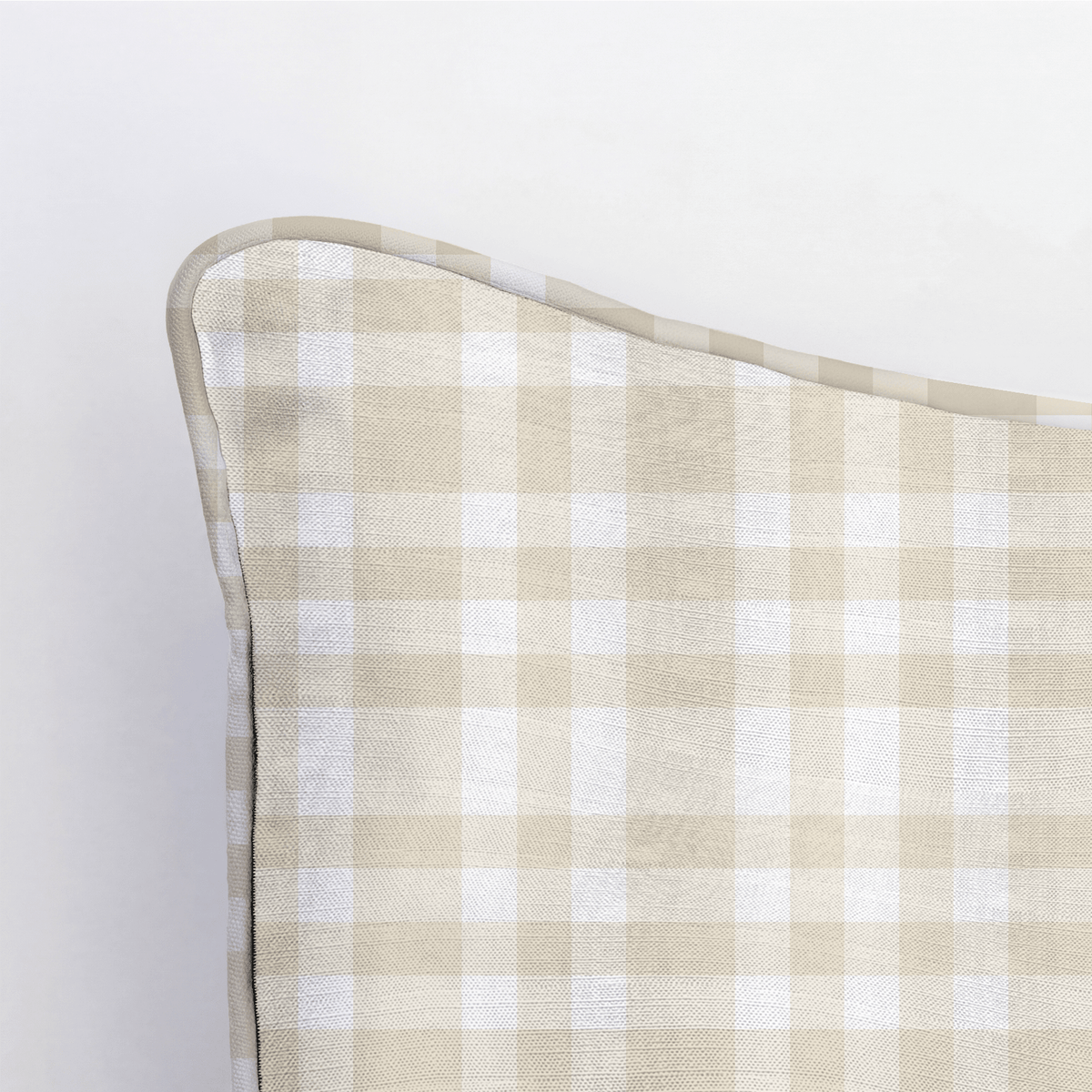 Jesse Gingham Throw Pillow - Lemon Park