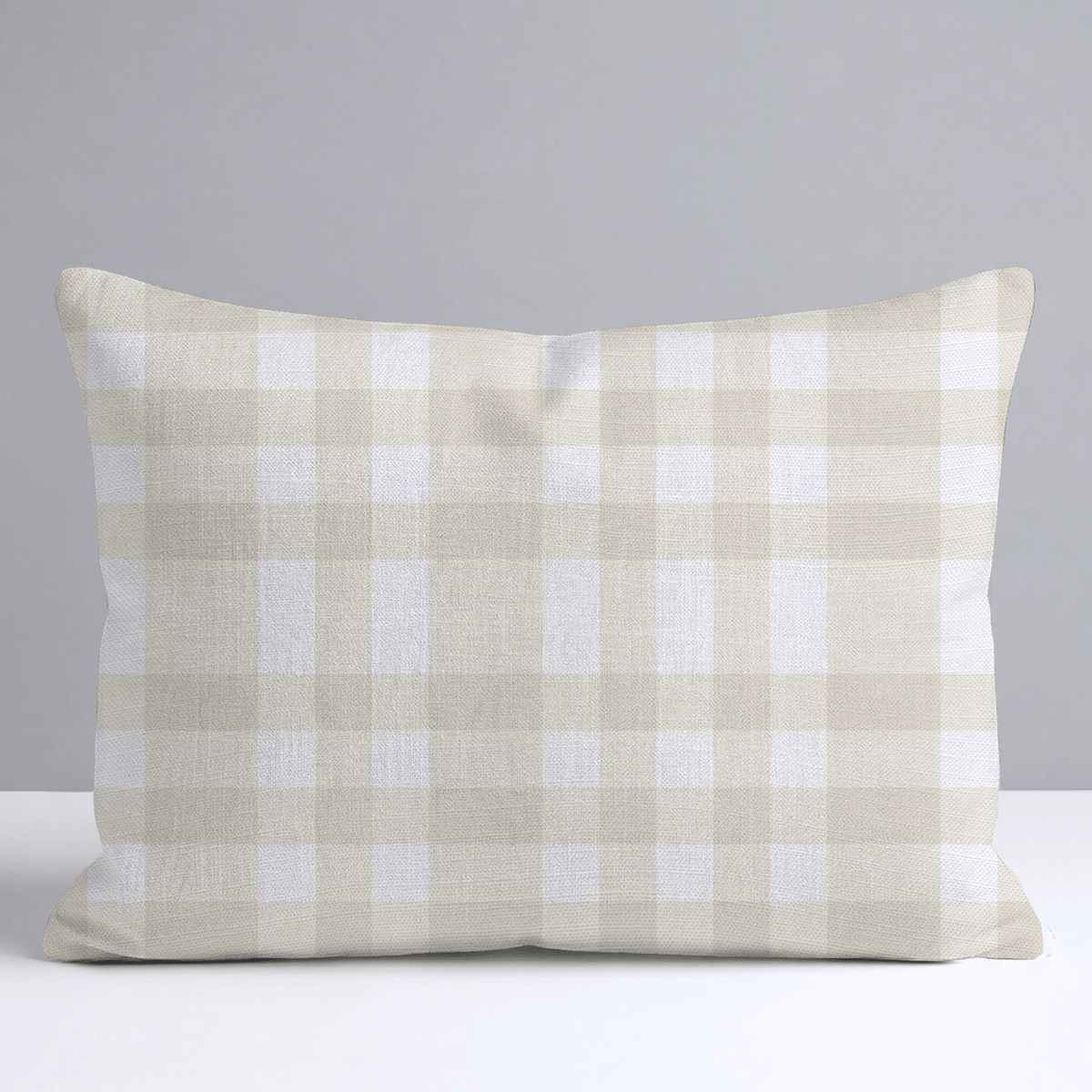 Jesse Gingham Throw Pillow - Lemon Park