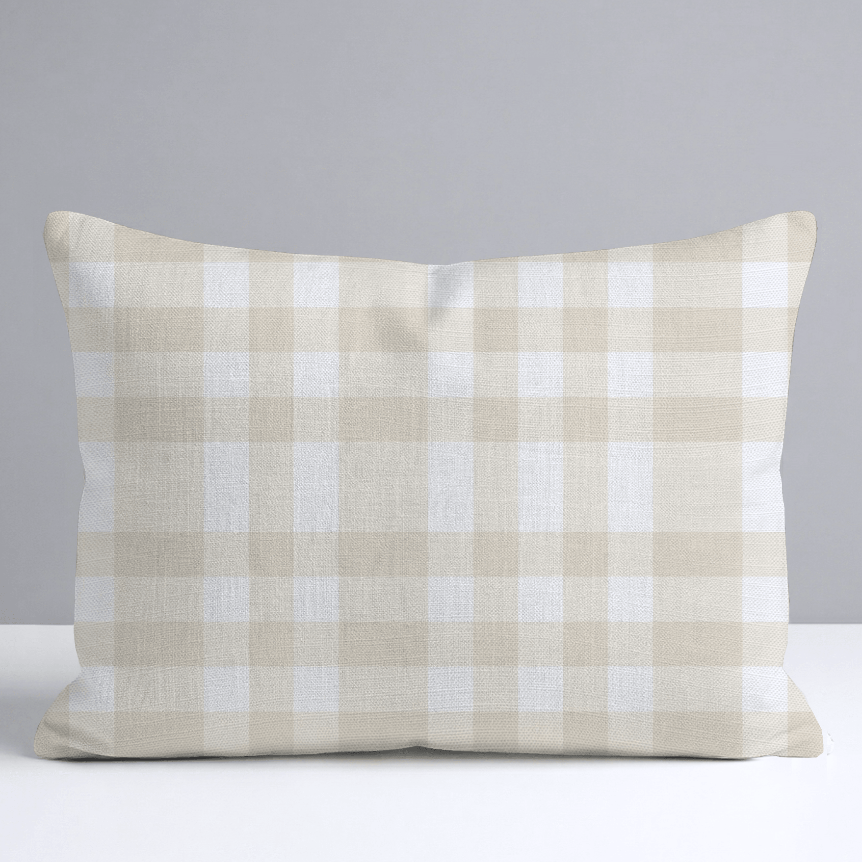 Jesse Gingham Throw Pillow - Lemon Park