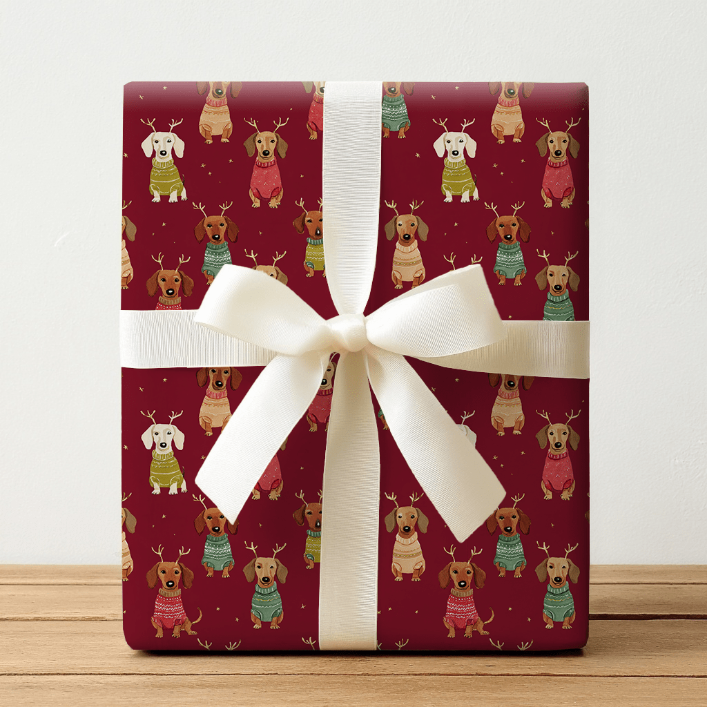 Jingle Jumpers - Wrapping Paper - Lemon Park
