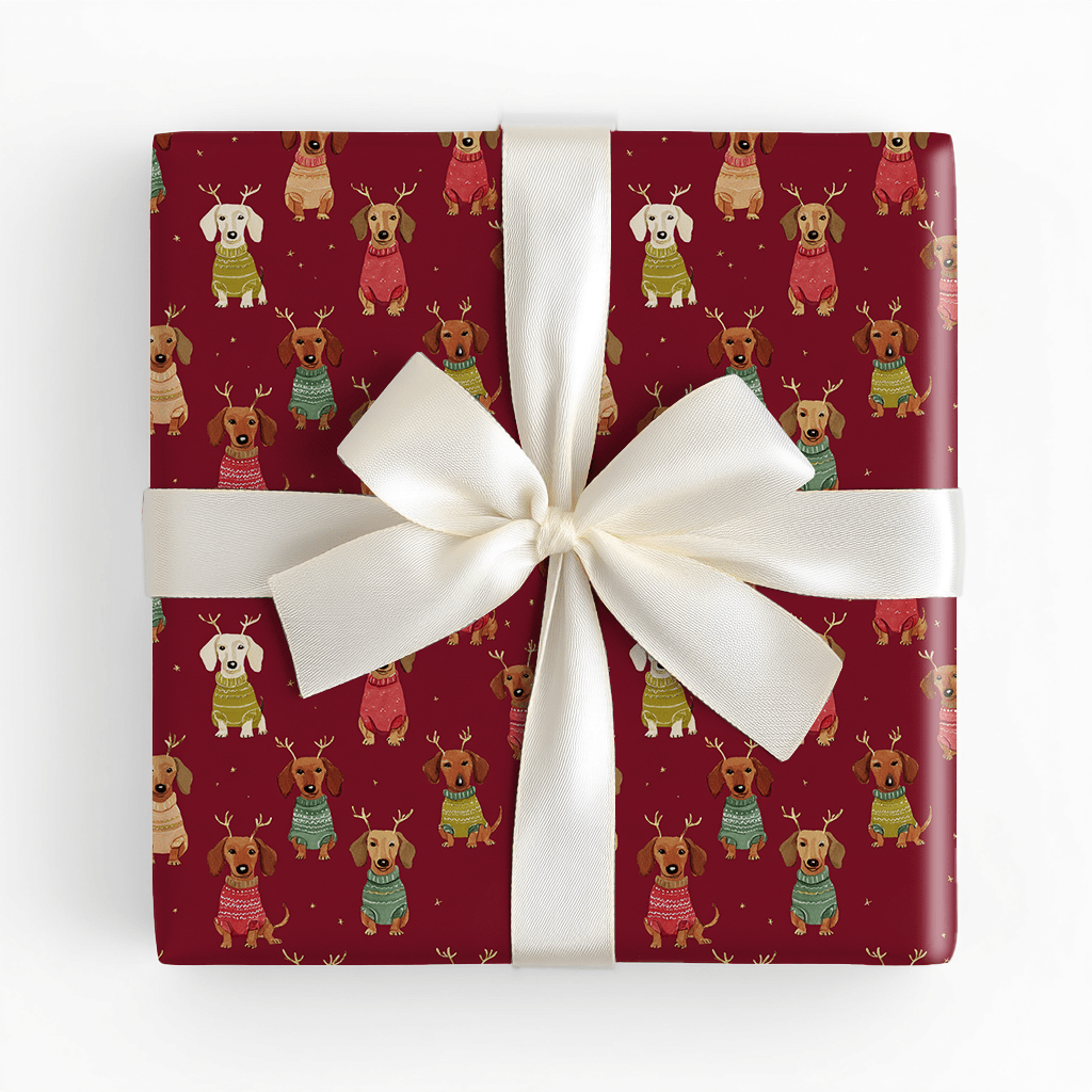 Jingle Jumpers - Wrapping Paper - Lemon Park