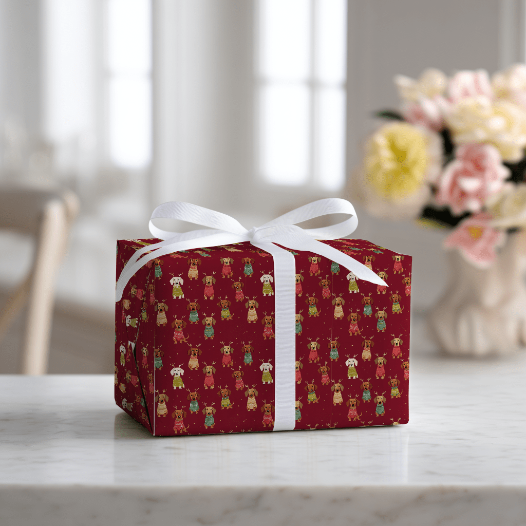 Jingle Jumpers - Wrapping Paper - Lemon Park
