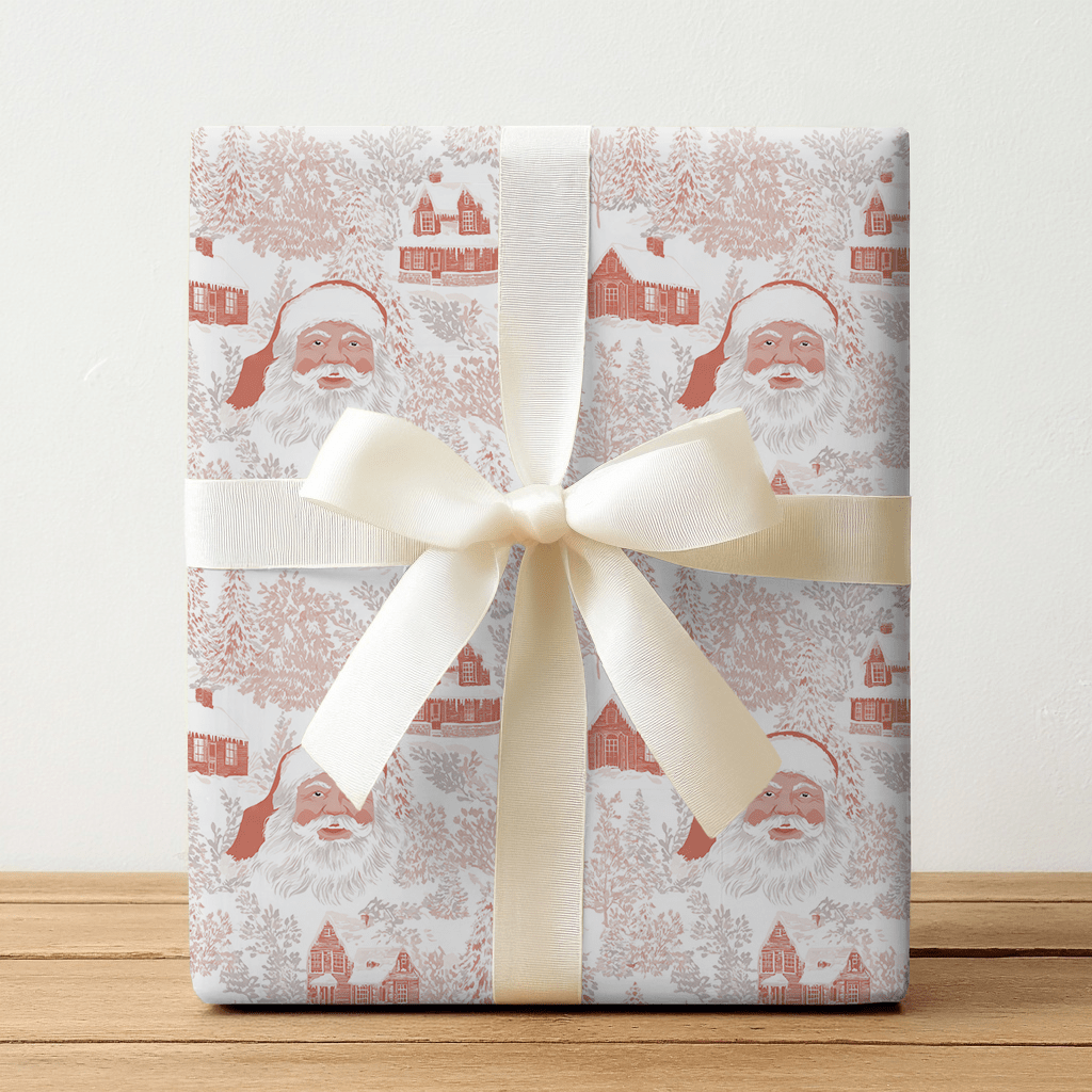 Joyful Claus - Wrapping Paper - Lemon Park