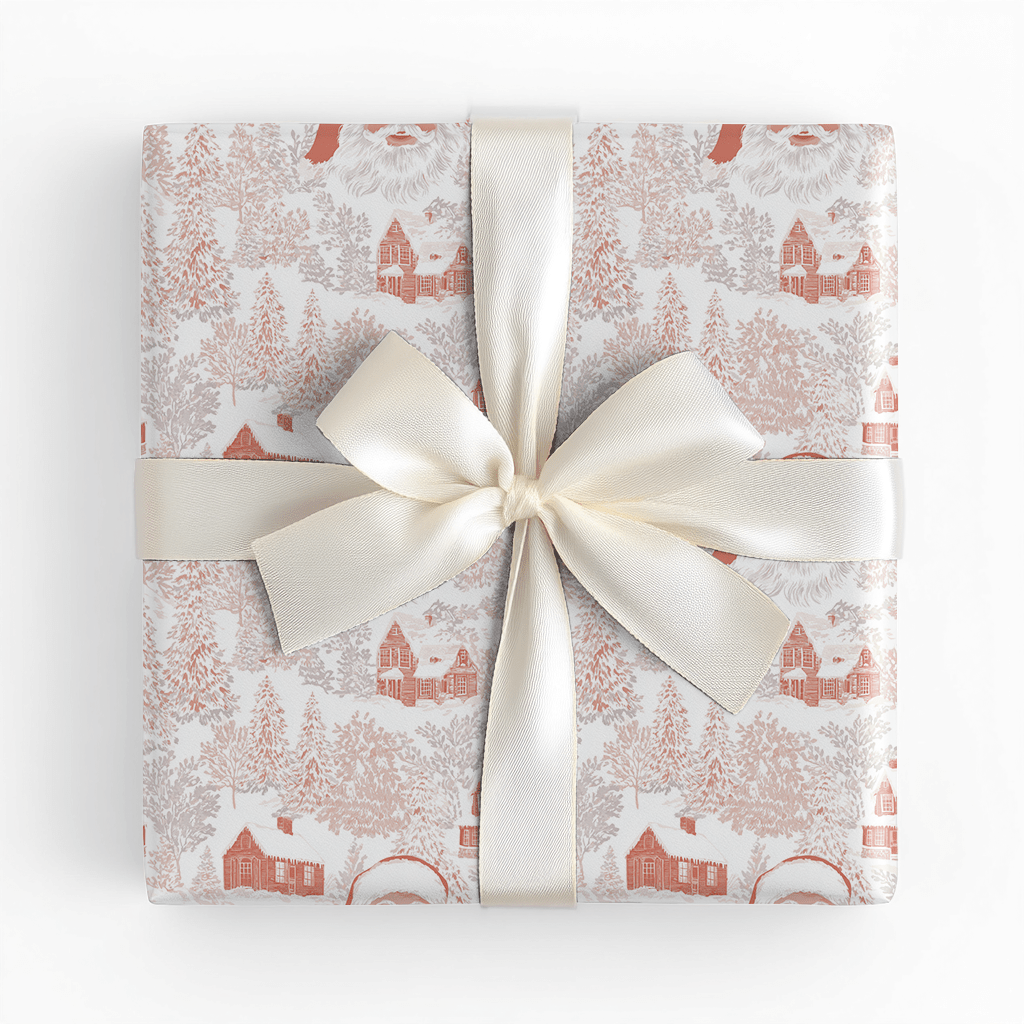 Joyful Claus - Wrapping Paper - Lemon Park