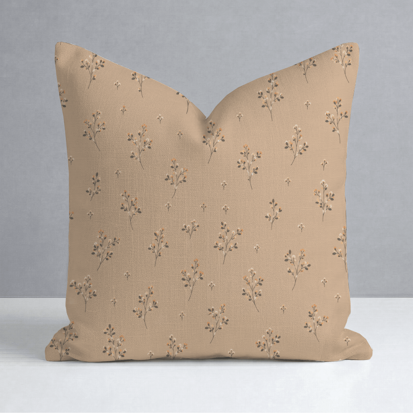 Jude Bouquet Throw Pillow - Lemon Park