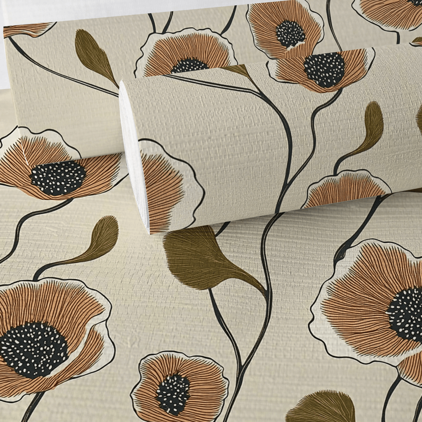 Jude Faux Grasscloth Wallpaper - Lemon Park