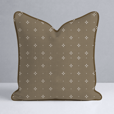 Jude Olive Ditsy Throw Pillow - Lemon Park