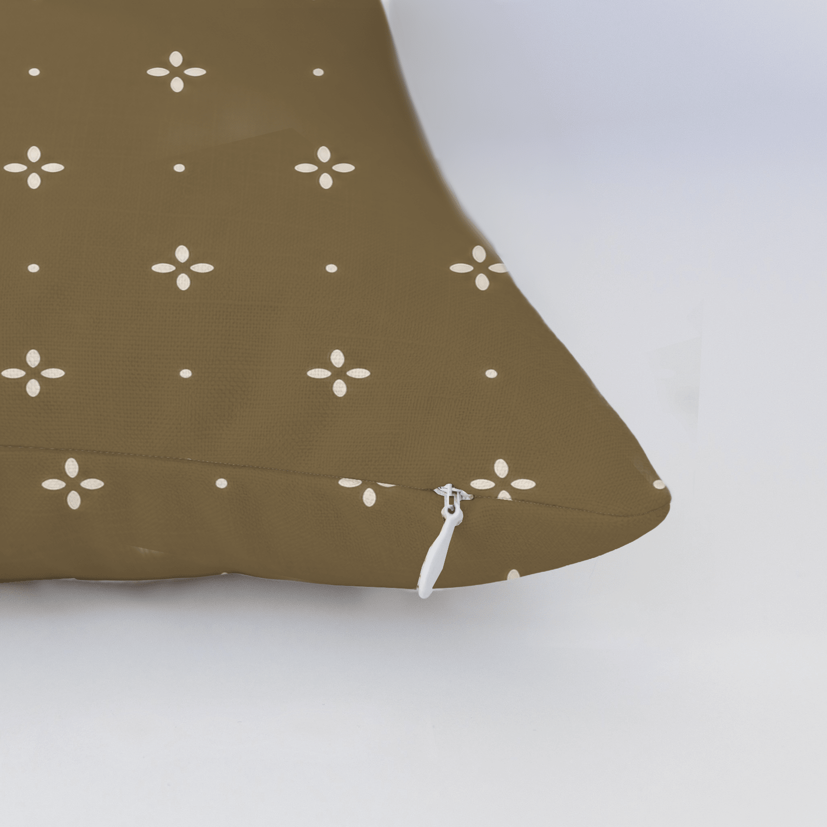 Jude Olive Ditsy Throw Pillow - Lemon Park