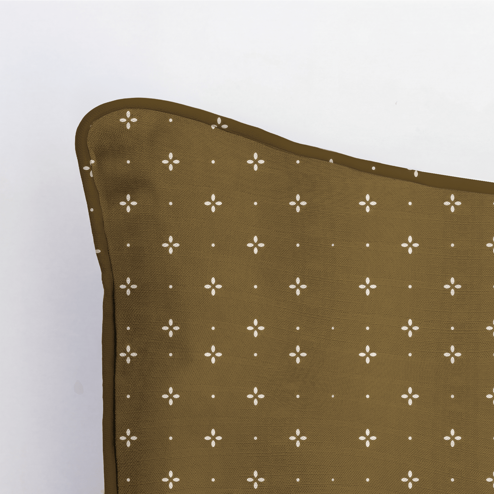 Jude Olive Ditsy Throw Pillow - Lemon Park