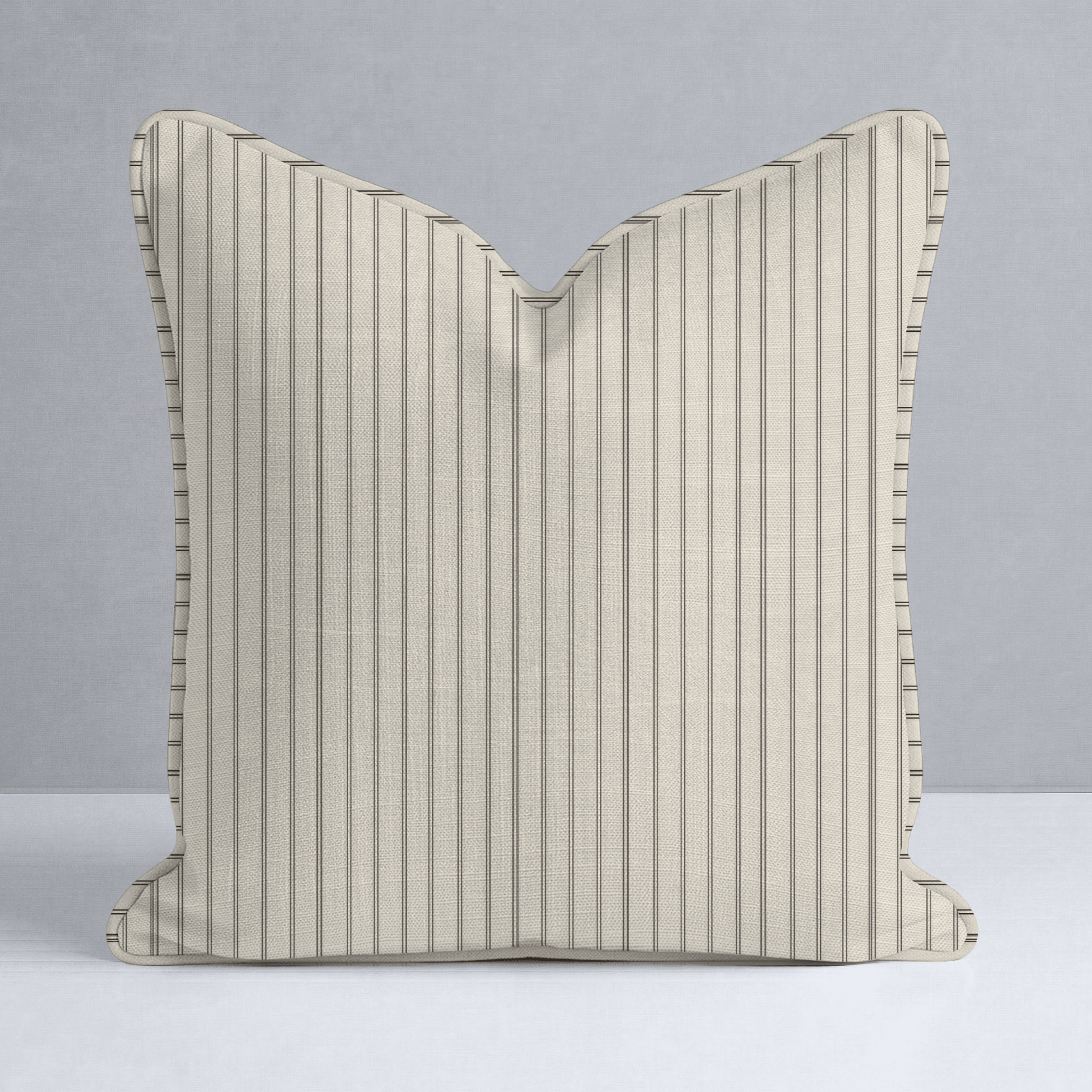 Jude Pinstripe Throw Pillow - Lemon Park