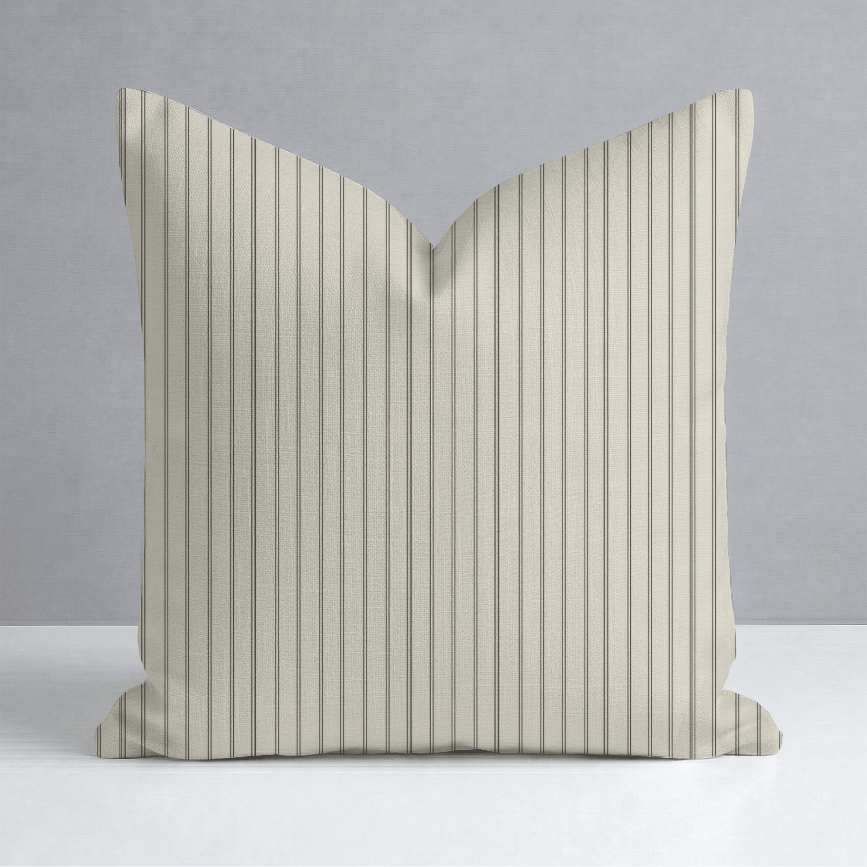 Jude Pinstripe Throw Pillow - Lemon Park