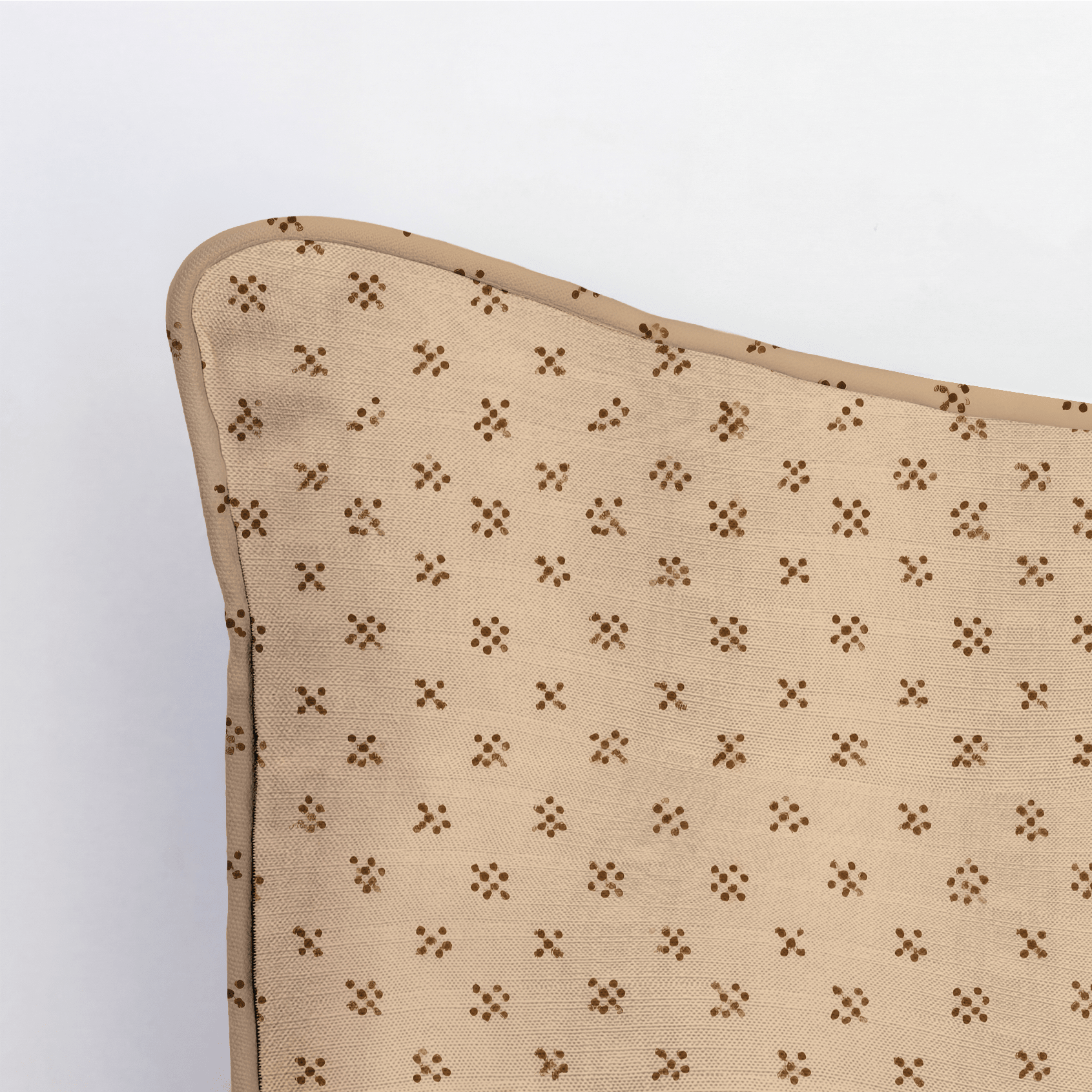 Jude Sand Ditsy Throw Pillow - Lemon Park